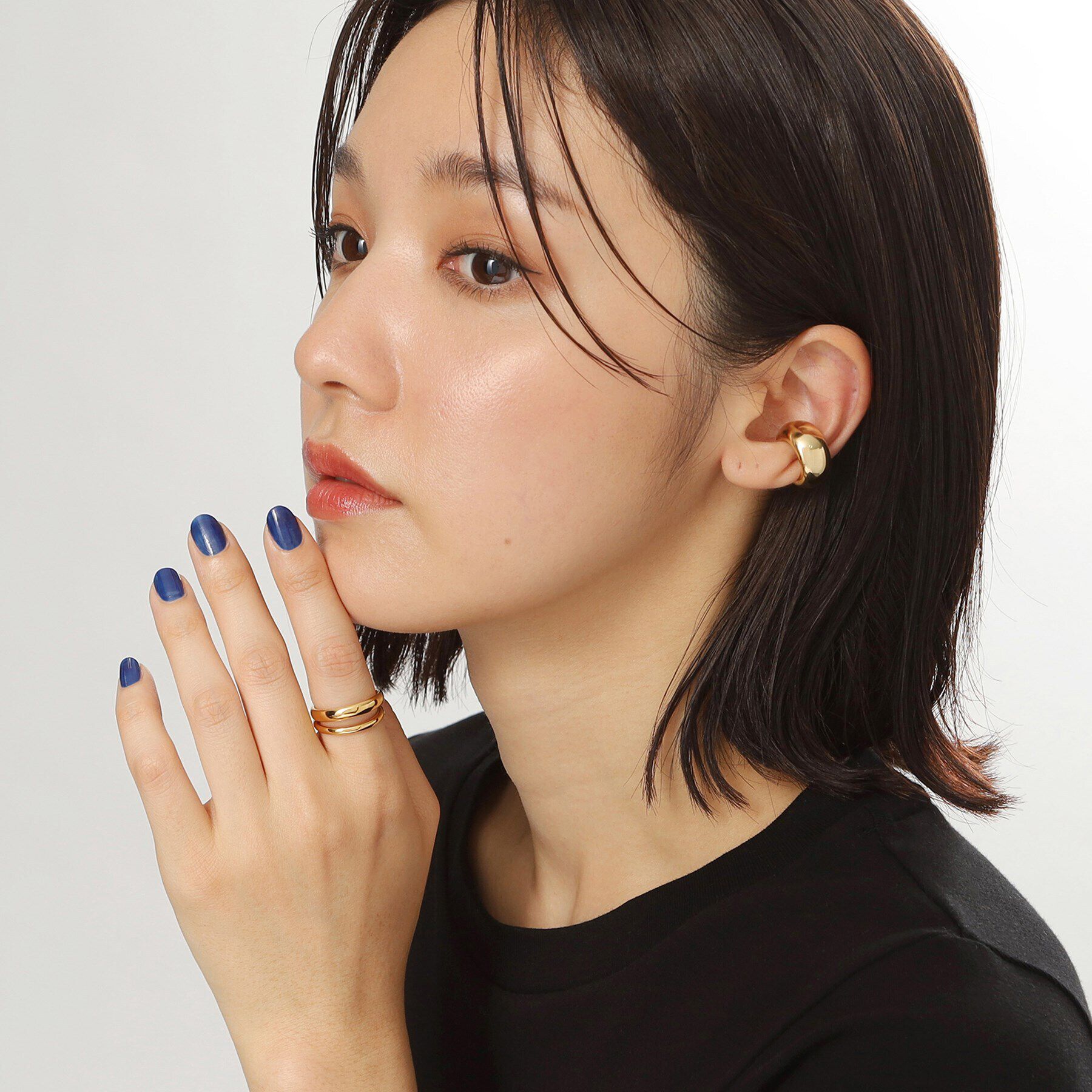 COCOSHNIK ONKITSCH「シルバー フロートリング ラウンド GP」|リング|