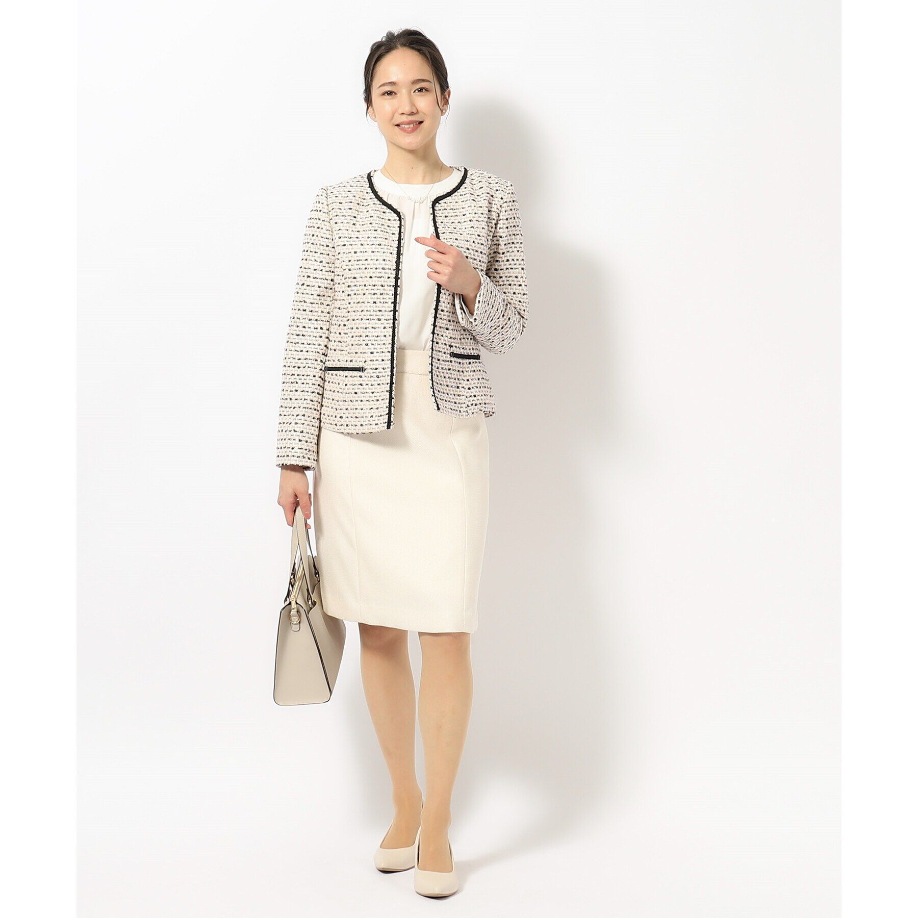 SHOO･LA･RUE「【S-5L/洗える】らくドビースカート」|スカート|