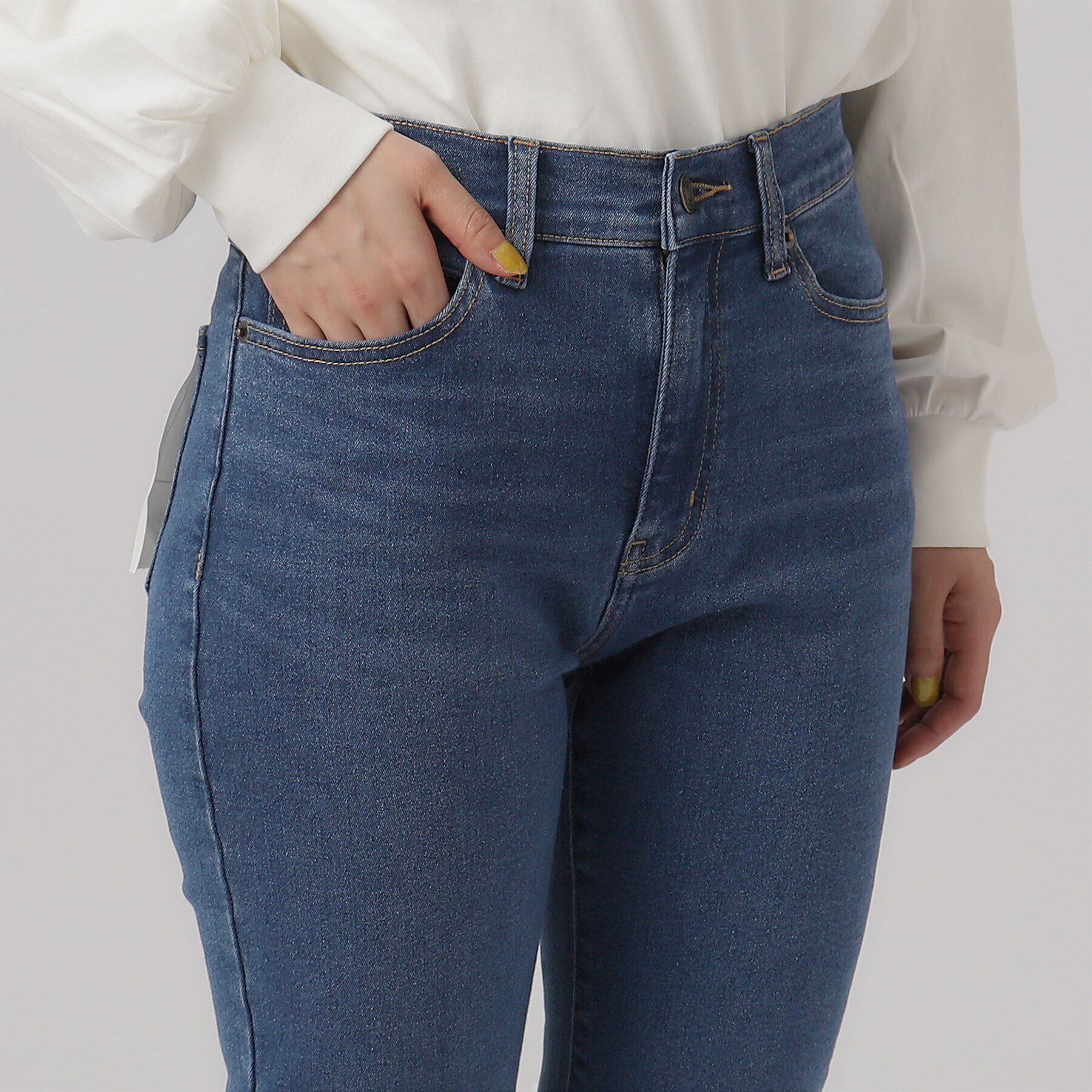 SHOO･LA･RUE「デニムスキニーパンツ」|デニム|