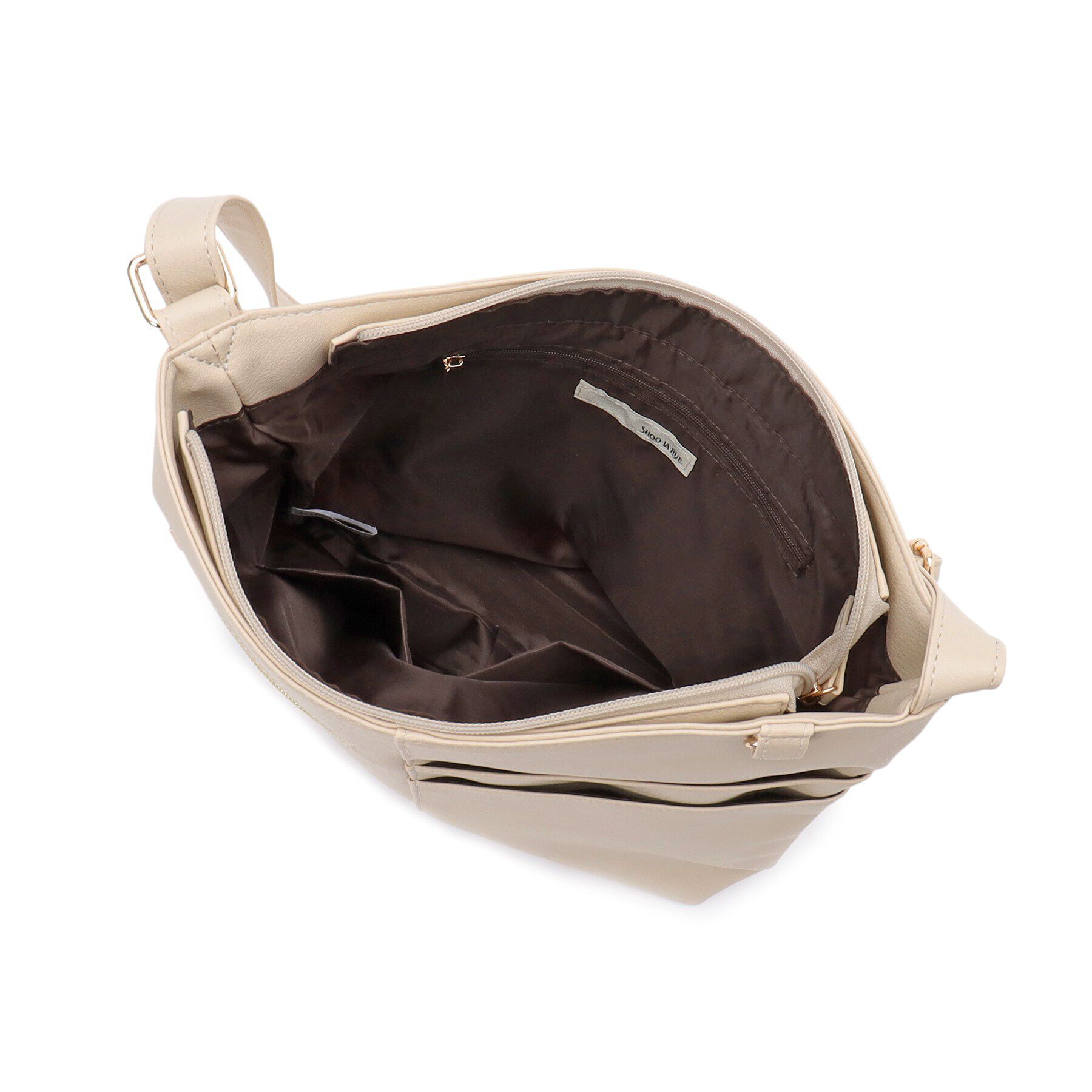 SHOO･LA･RUE「プレゼントにも フロント切り替えショルダーバッグ」|ショルダー・メッセンジャー|