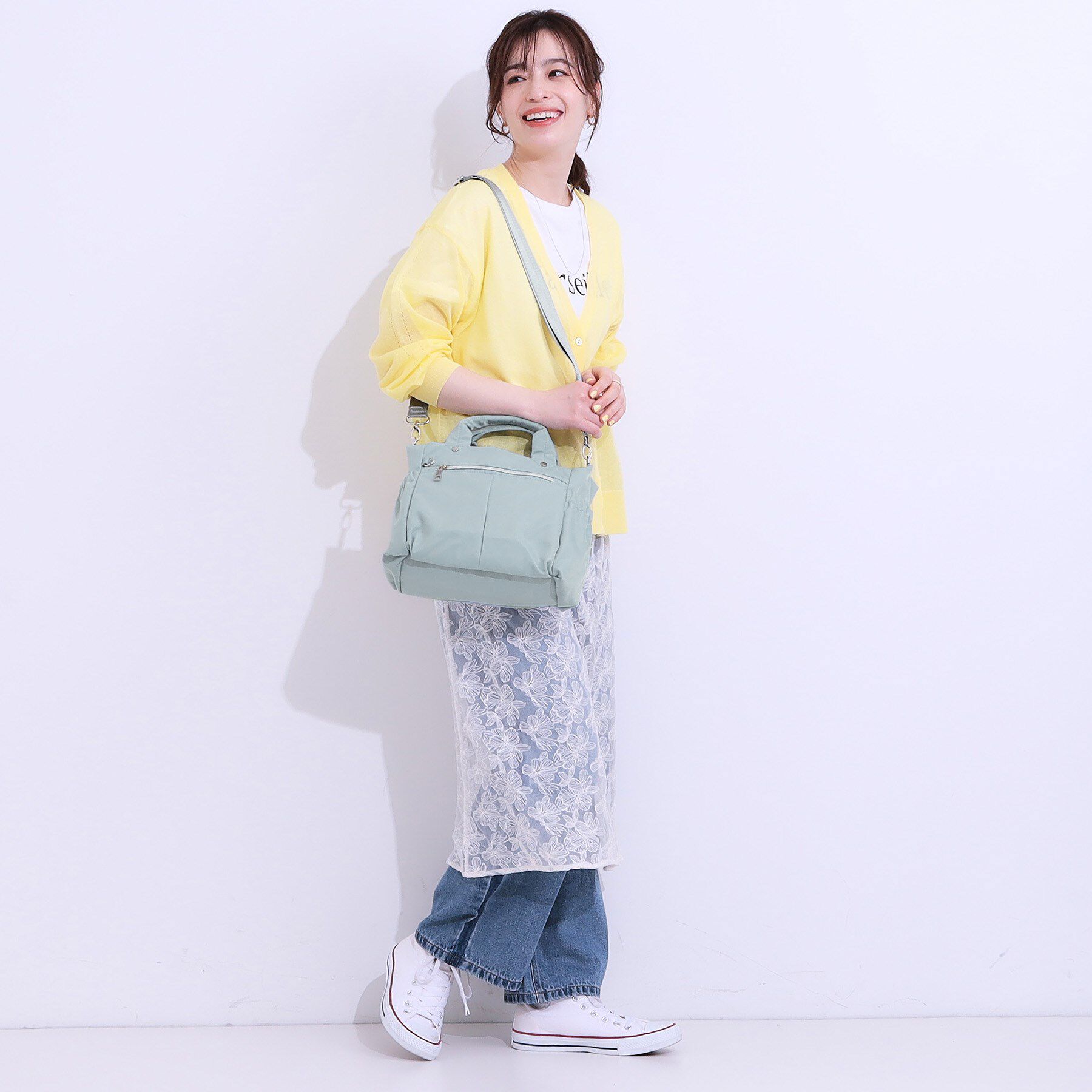 SHOO･LA･RUE「【撥水】フロントポケットトートバッグ」|トートバッグ|