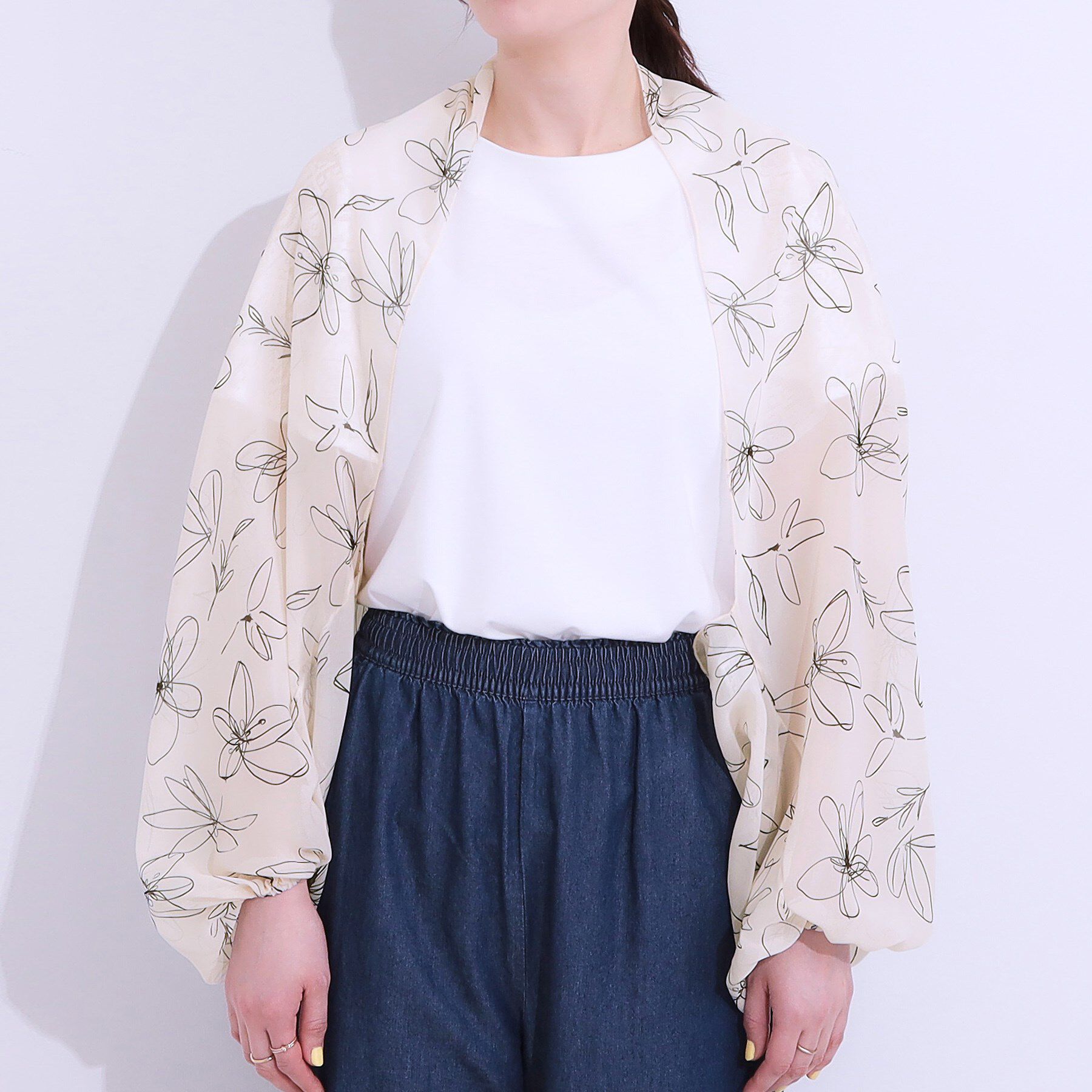 SHOO･LA･RUE「【接触冷感/ギフトにも】コンパクトボレロ」|カーディガン|