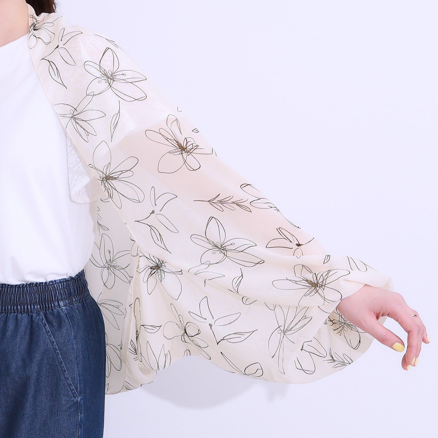 SHOO･LA･RUE「【接触冷感/ギフトにも】コンパクトボレロ」|カーディガン|