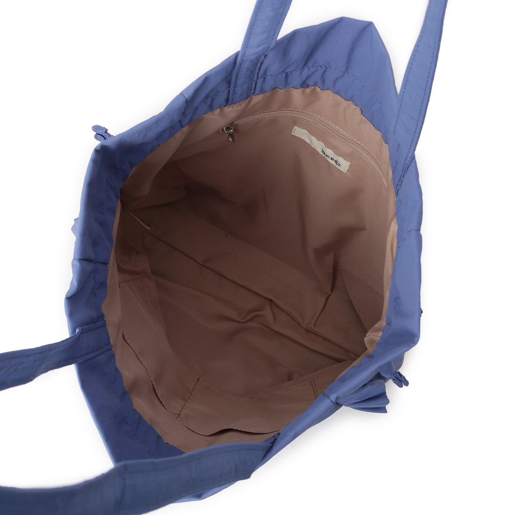 SHOO･LA･RUE「【撥水/A4】大人も持てる フリル巾着トートバッグ」|トートバッグ|