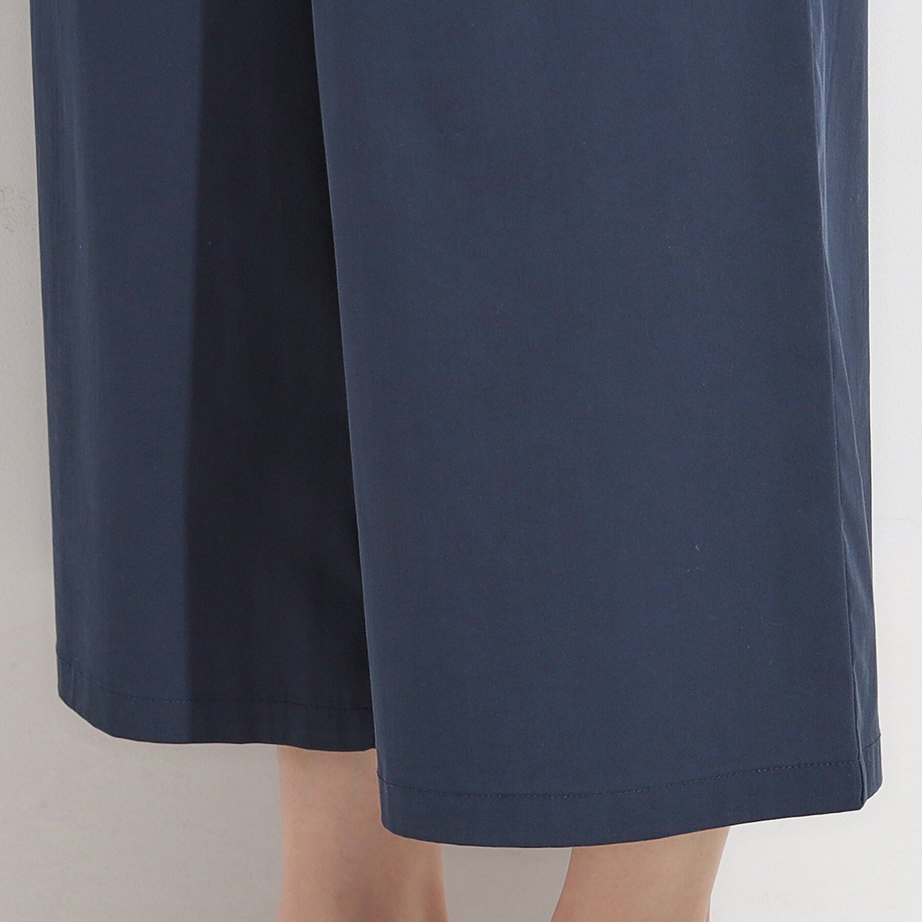 SHOO･LA･RUE「【S-LL/ひんやり/UV】すっきり見えマリン風 ガウチョパンツ」|その他|