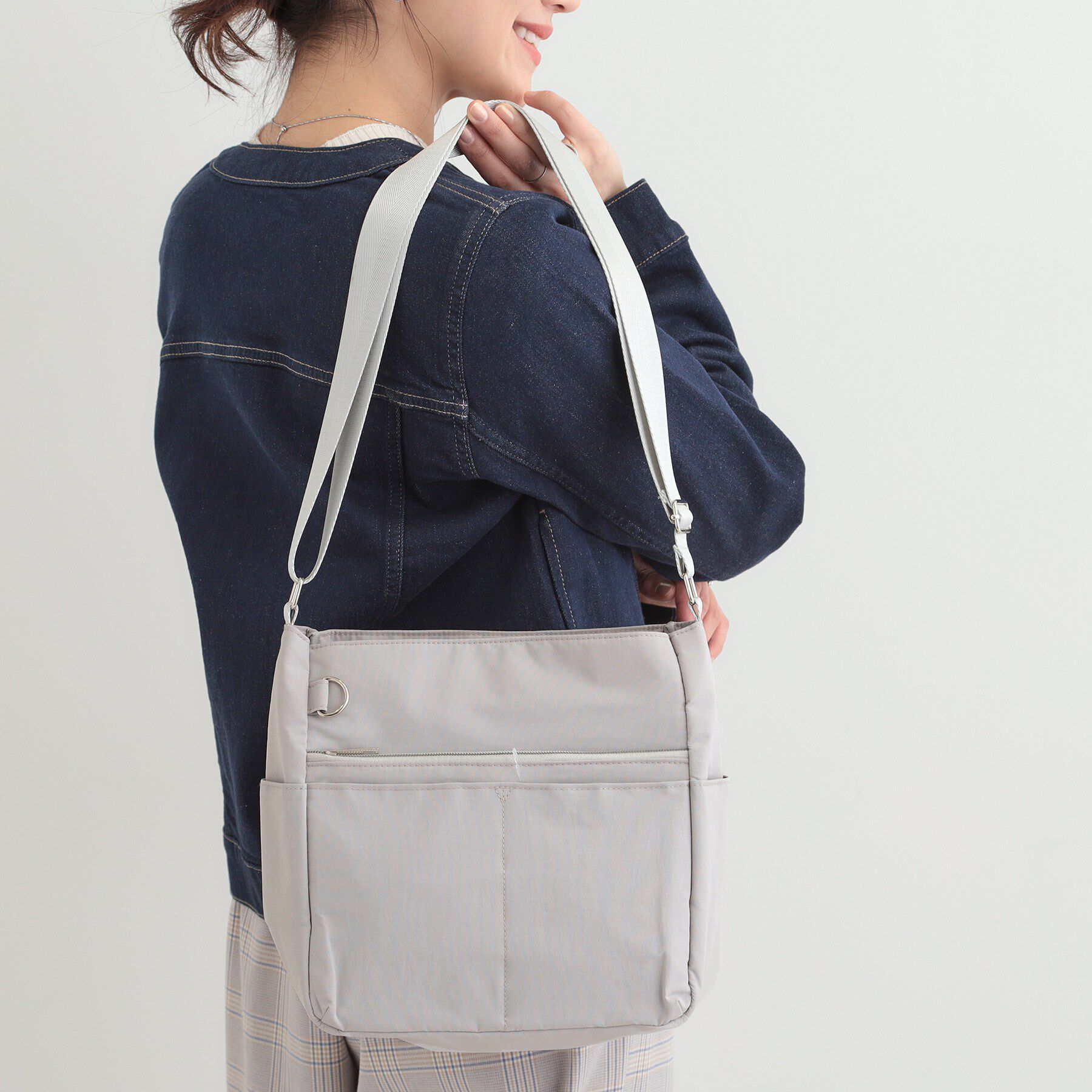 SHOO･LA･RUE「【撥水】10ポケットショルダーバッグ」|ショルダー・メッセンジャー|