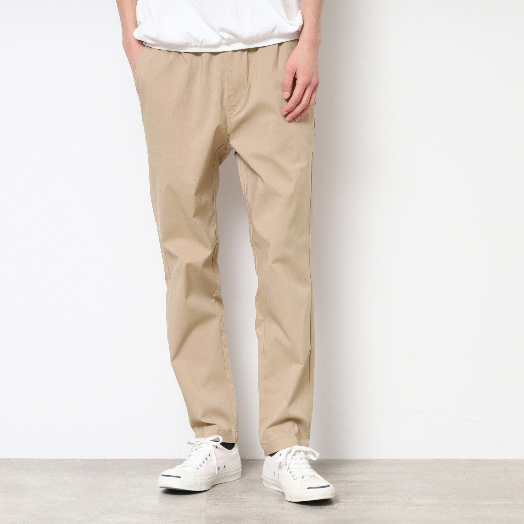 Dessin「【UV・ウエストゴム・洗える】ストレッチイージー」|その他|ベージュ(052)