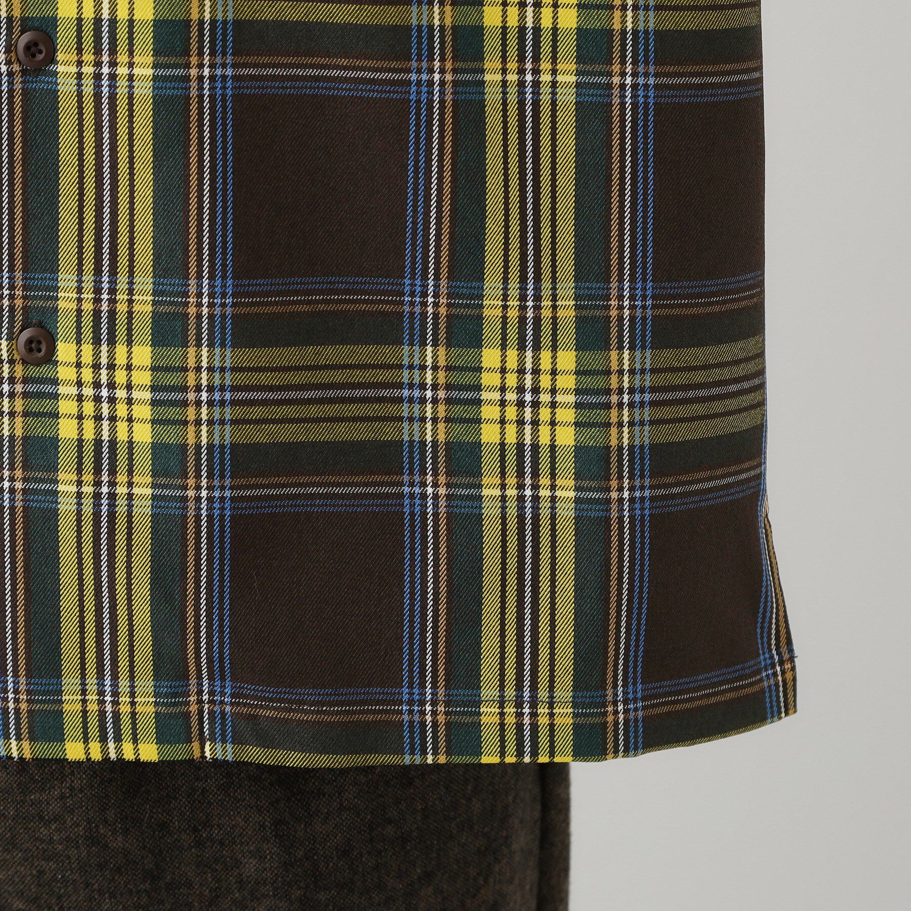 Dessin「【洗える】チェック柄シャツ」|シャツ・ブラウス|