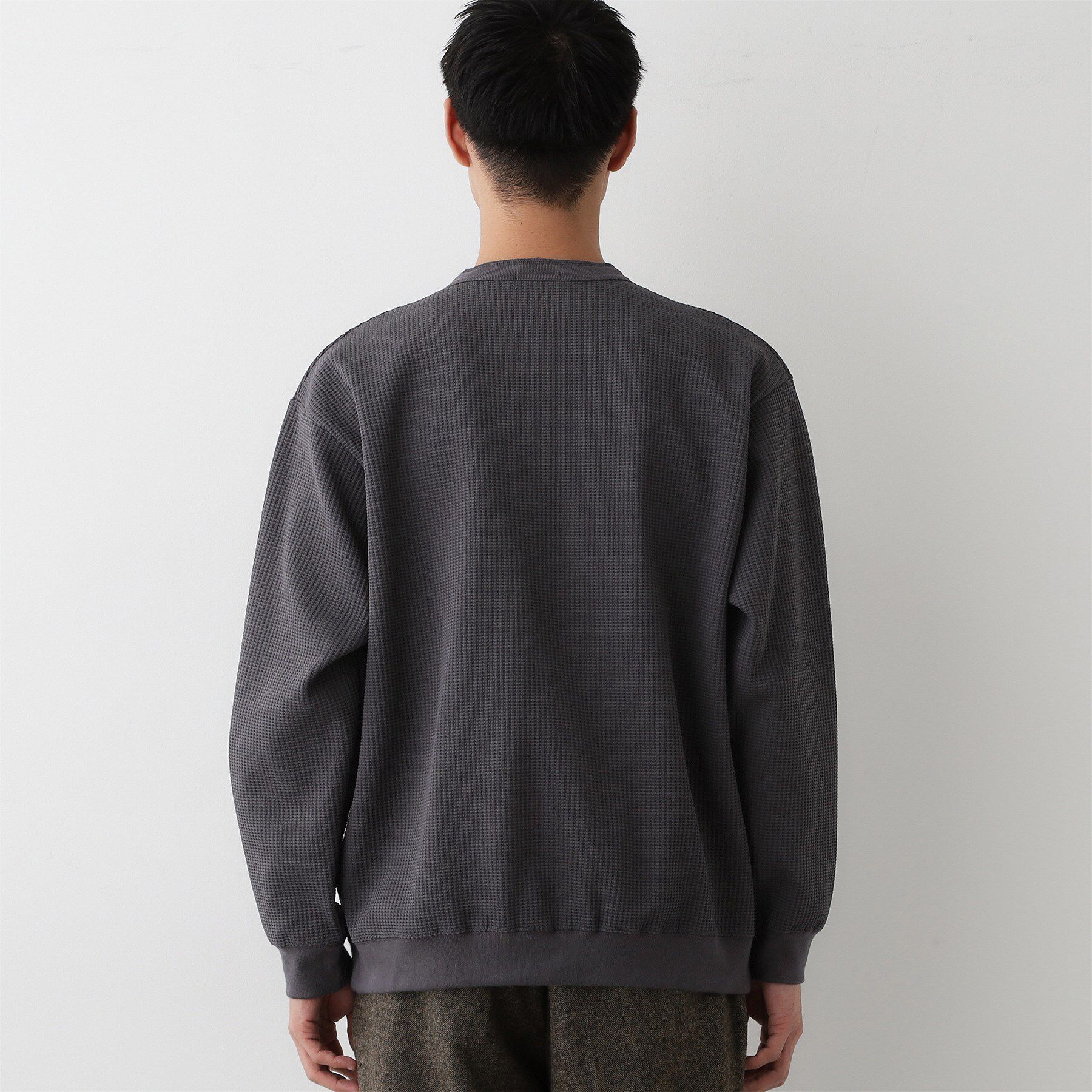 Dessin「【洗える】ソロテックスヘンリーネック」|Tシャツ・カットソー|