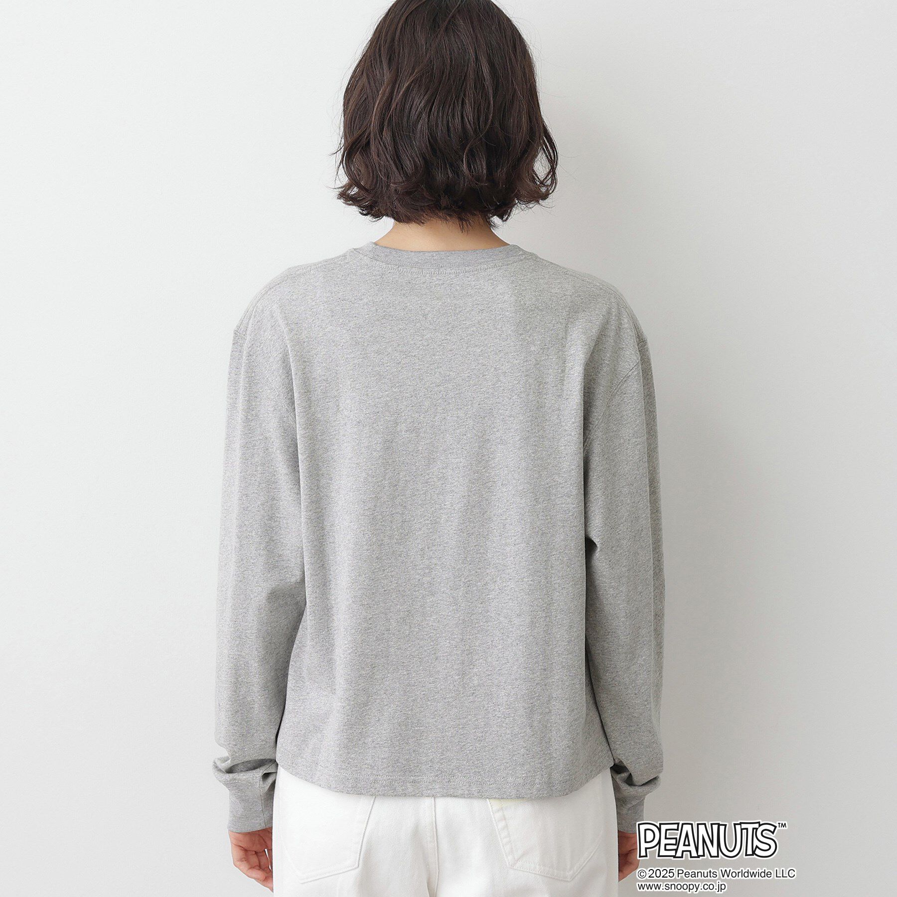 Dessin「PEANUTSロングTシャツ」|Tシャツ・カットソー|