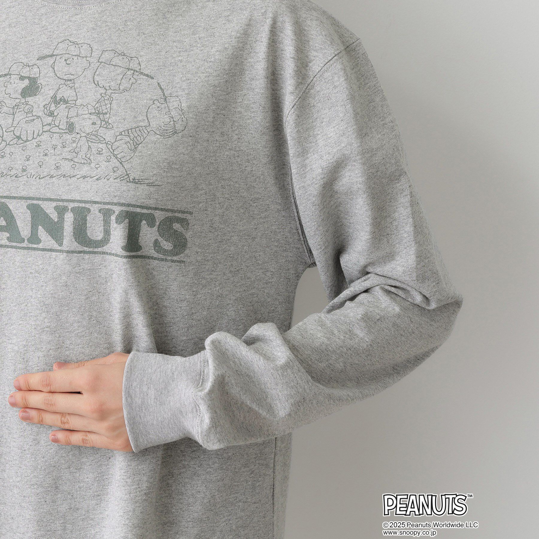 Dessin「PEANUTSロングTシャツ」|Tシャツ・カットソー|