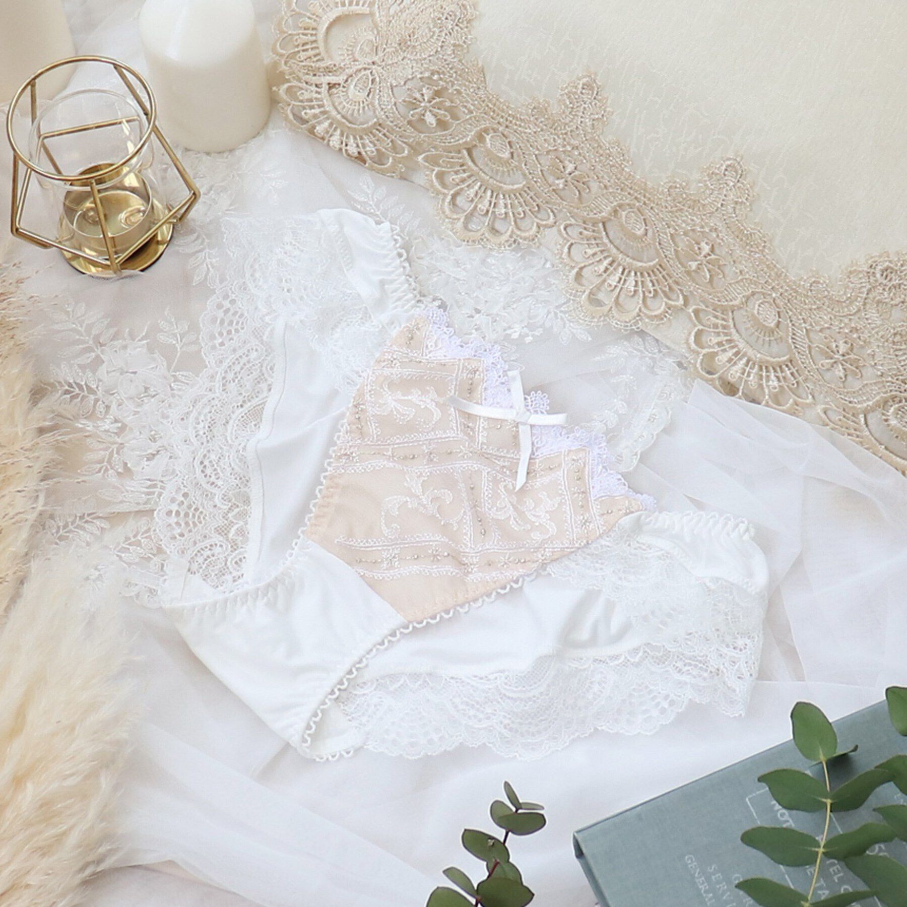 Risa Magli「クリスチアーヌ ノーマルショーツ」|インナー|ベージュ(054)