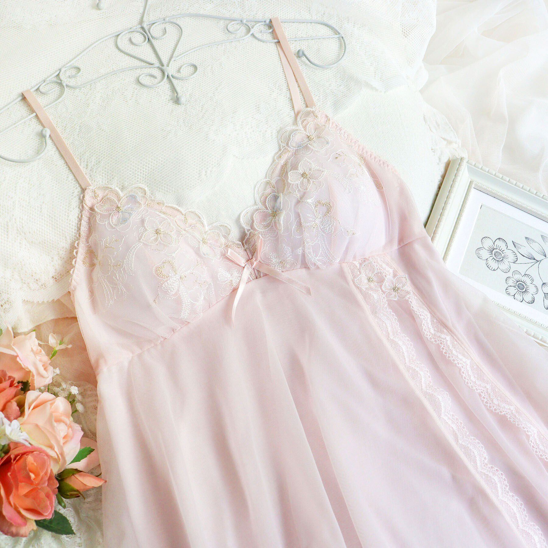 Risa Magli「マティア カップ付スリップ」|キャミソール|