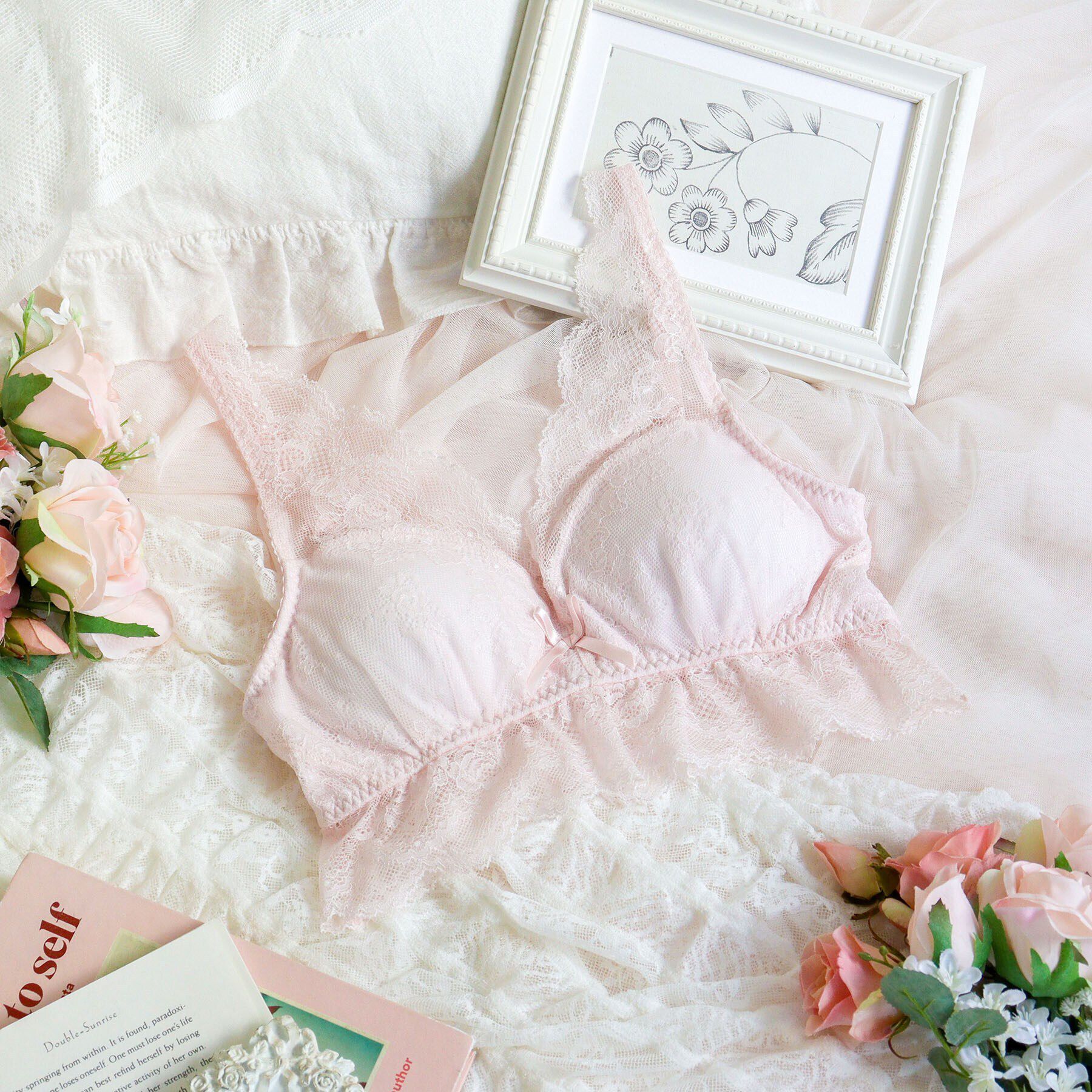 Risa Magli「マティア おやすみブラ」|インナー|ピンク(071)