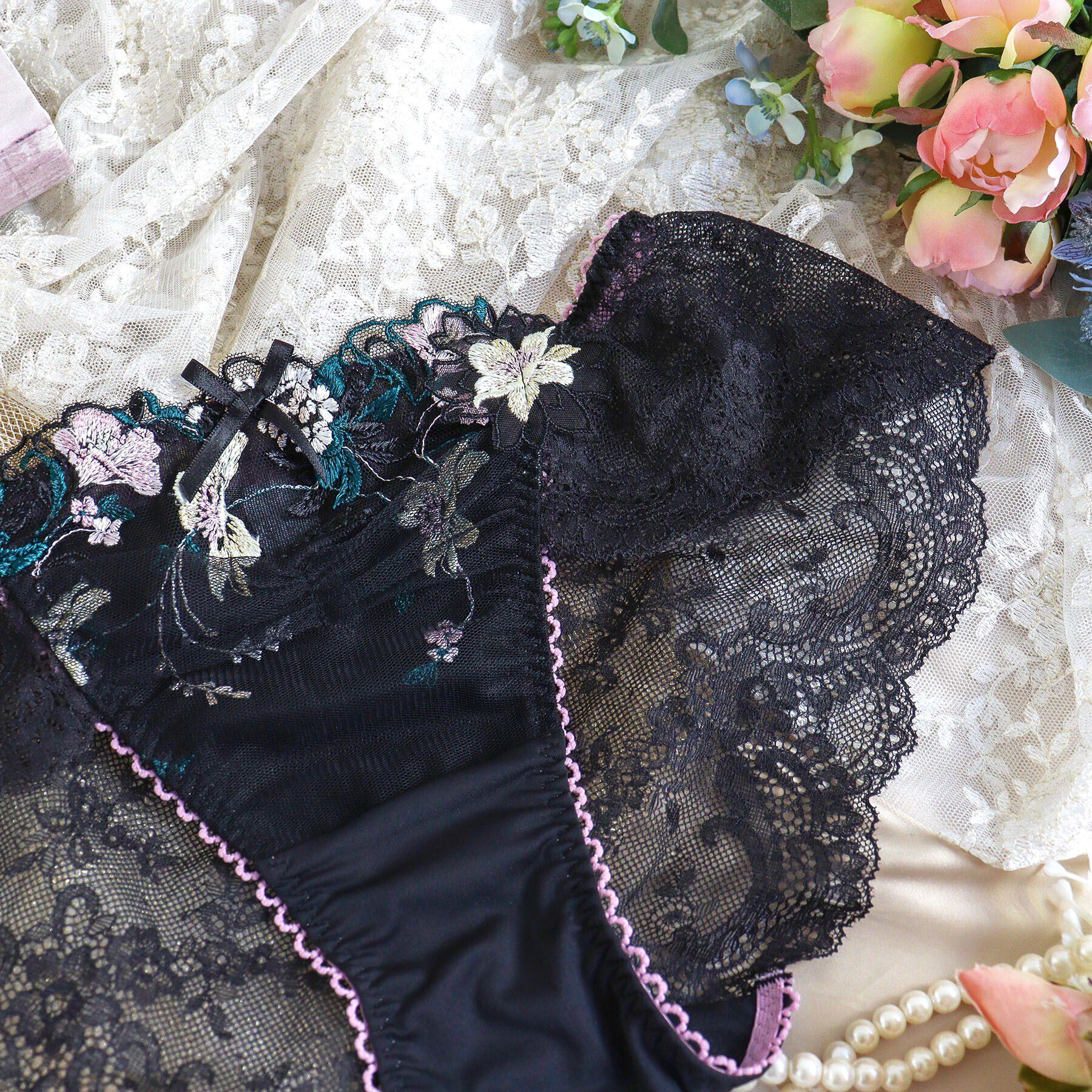 Risa Magli「アイリィー レースショーツ」|インナー|