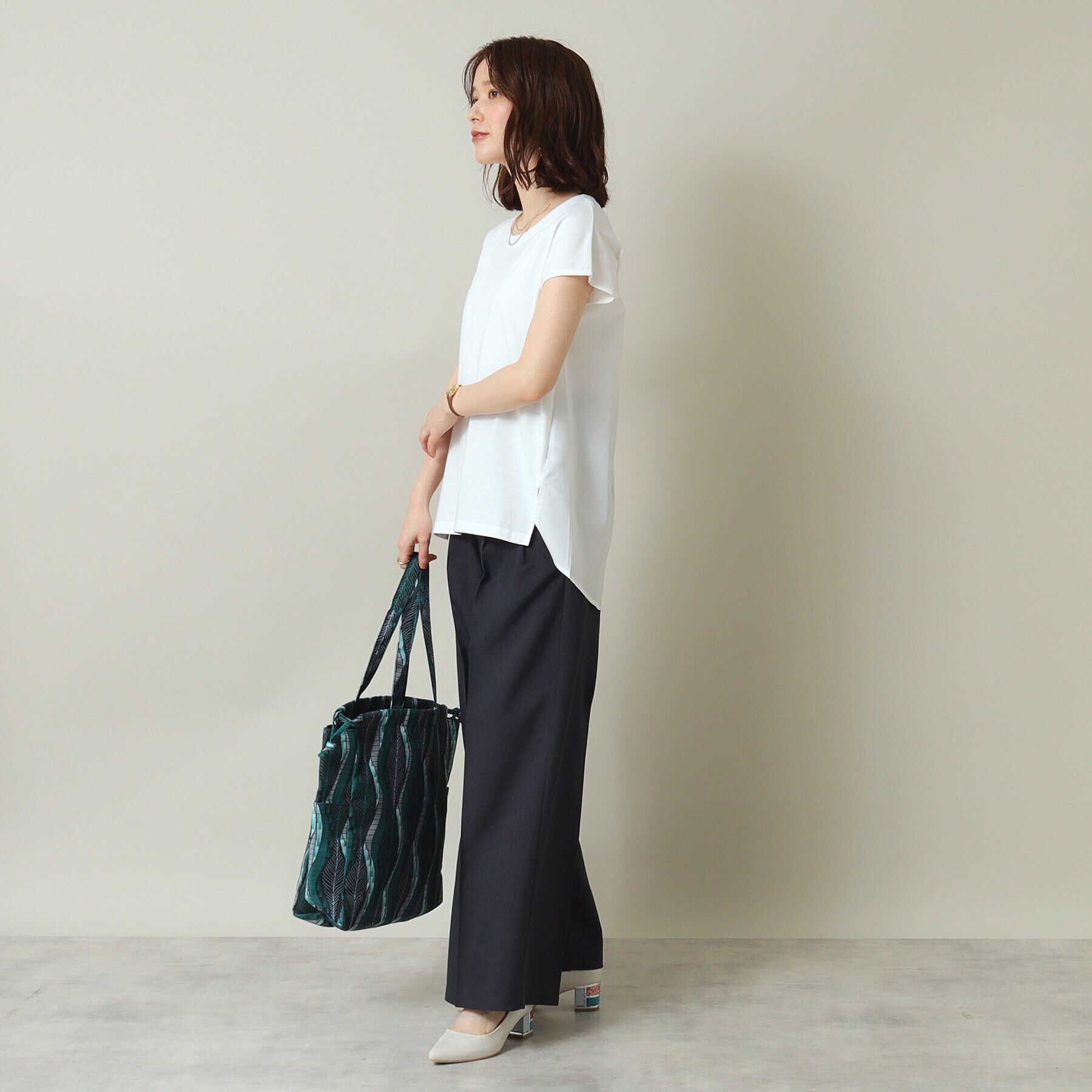 ITS&rsquo;DEMO「【通勤／手洗い可】ドッキングプルオーバー」|Tシャツ・カットソー|