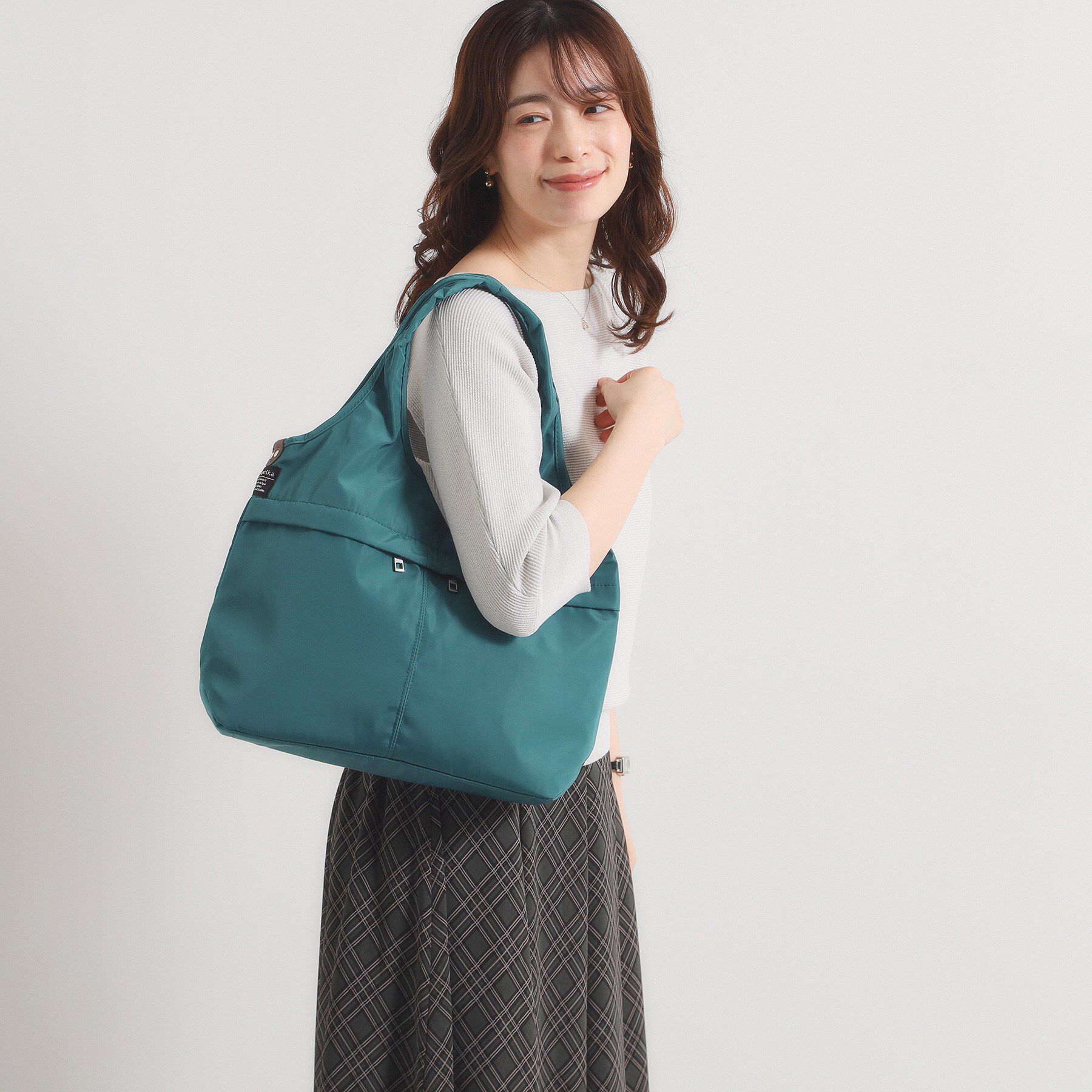 ITS&rsquo;DEMO「【10ポケット】高密度2WAYバルーントート」|トートバッグ|