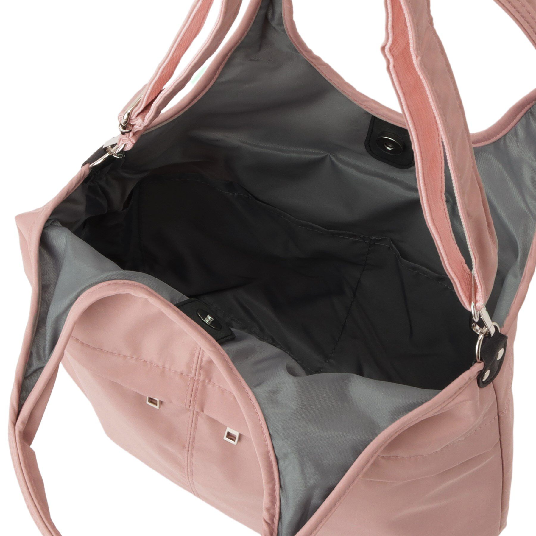 ITS&rsquo;DEMO「【10ポケット】高密度2WAYバルーントート」|トートバッグ|