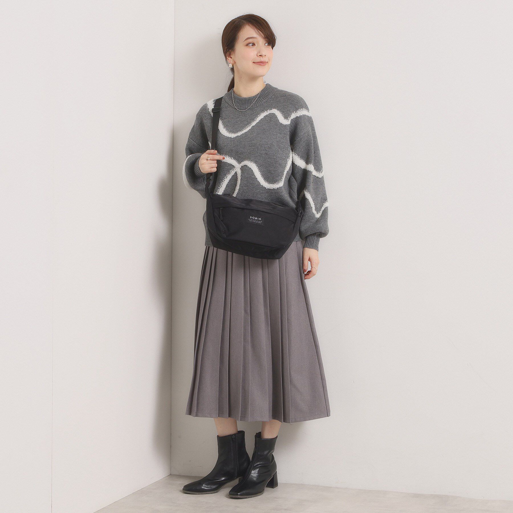 ITS&rsquo;DEMO「撥水ナイロン舟形ショルダー」|ショルダー・メッセンジャー|