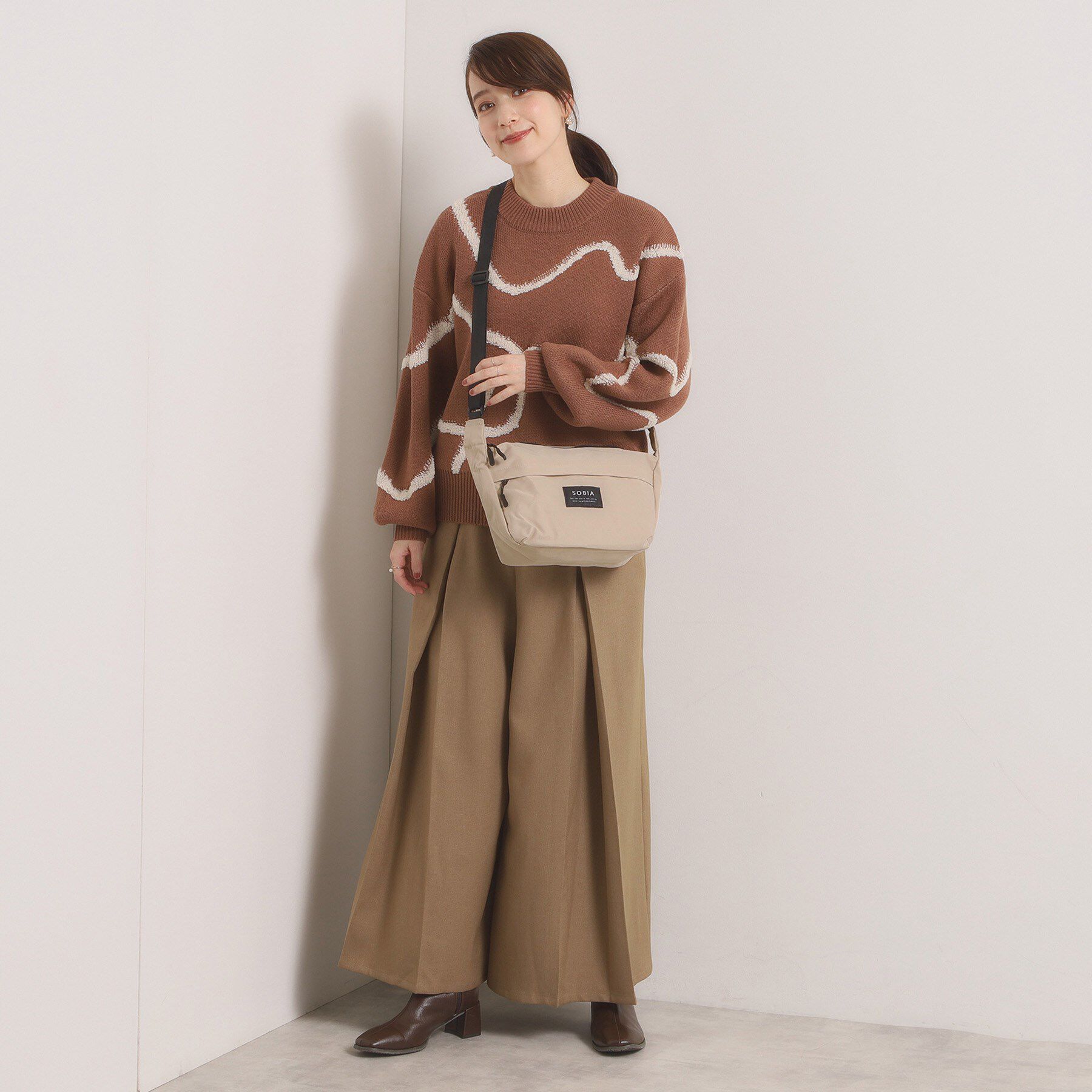 ITS&rsquo;DEMO「撥水ナイロン舟形ショルダー」|ショルダー・メッセンジャー|