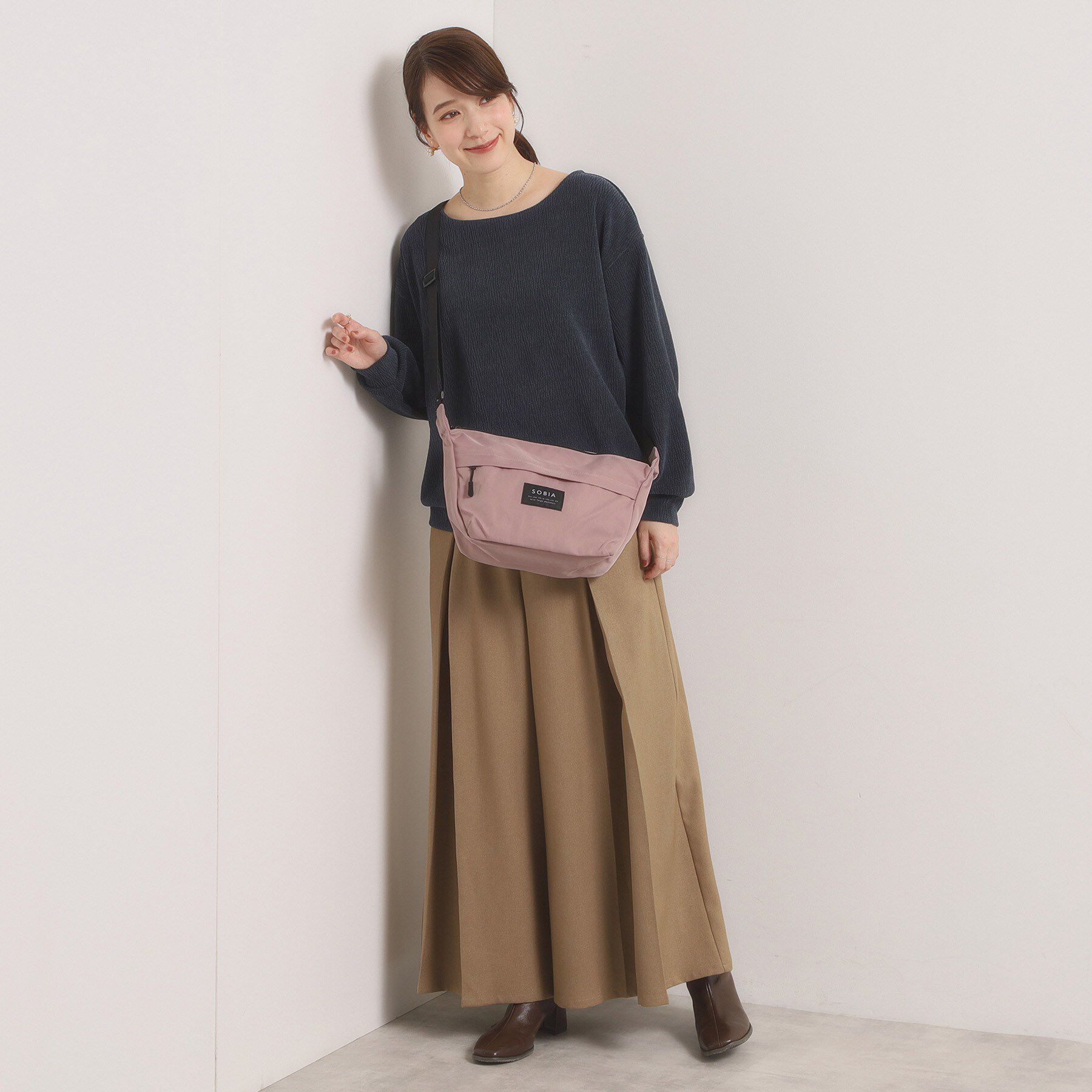 ITS&rsquo;DEMO「撥水ナイロン舟形ショルダー」|ショルダー・メッセンジャー|