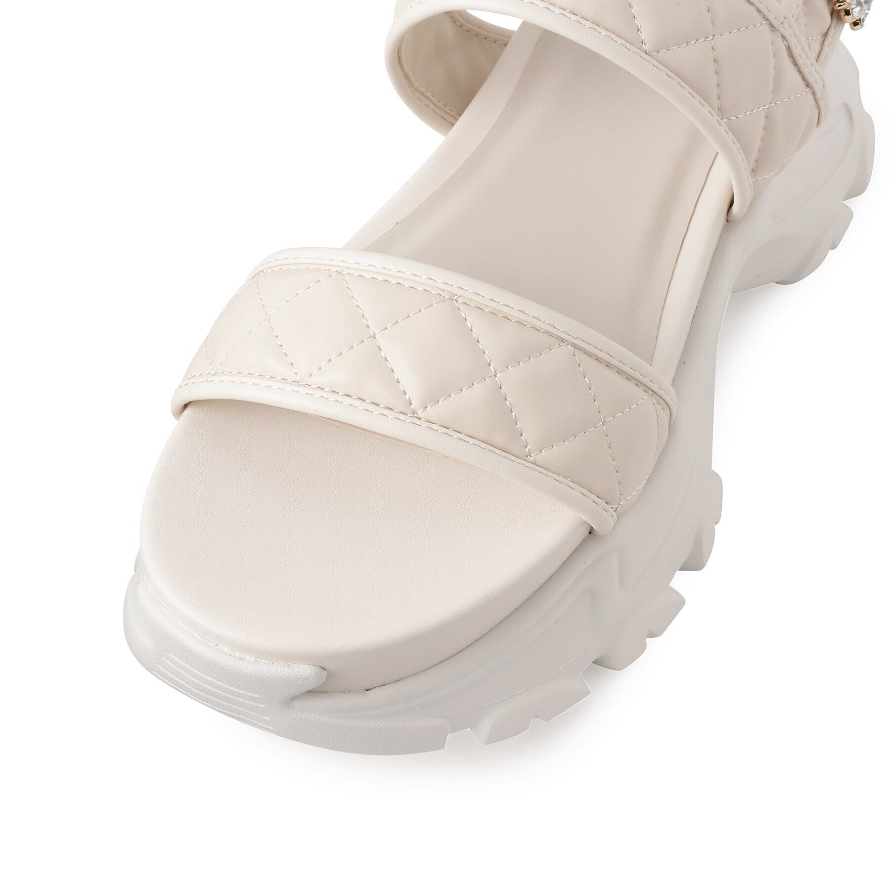 ESPERANZA「厚底キルティングスポサン 24SS」|サンダル|