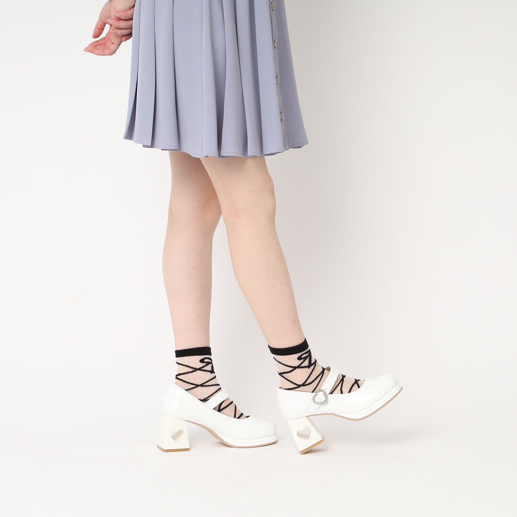 csT&P「ハートくり抜きヒールパンプス　24SS」|パンプス|