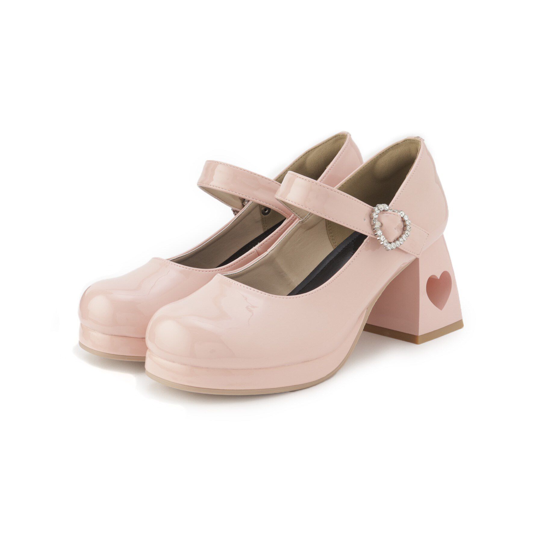 csT&P「ハートくり抜きヒールパンプス　24SS」|パンプス|ﾋﾟﾝｸ(272)