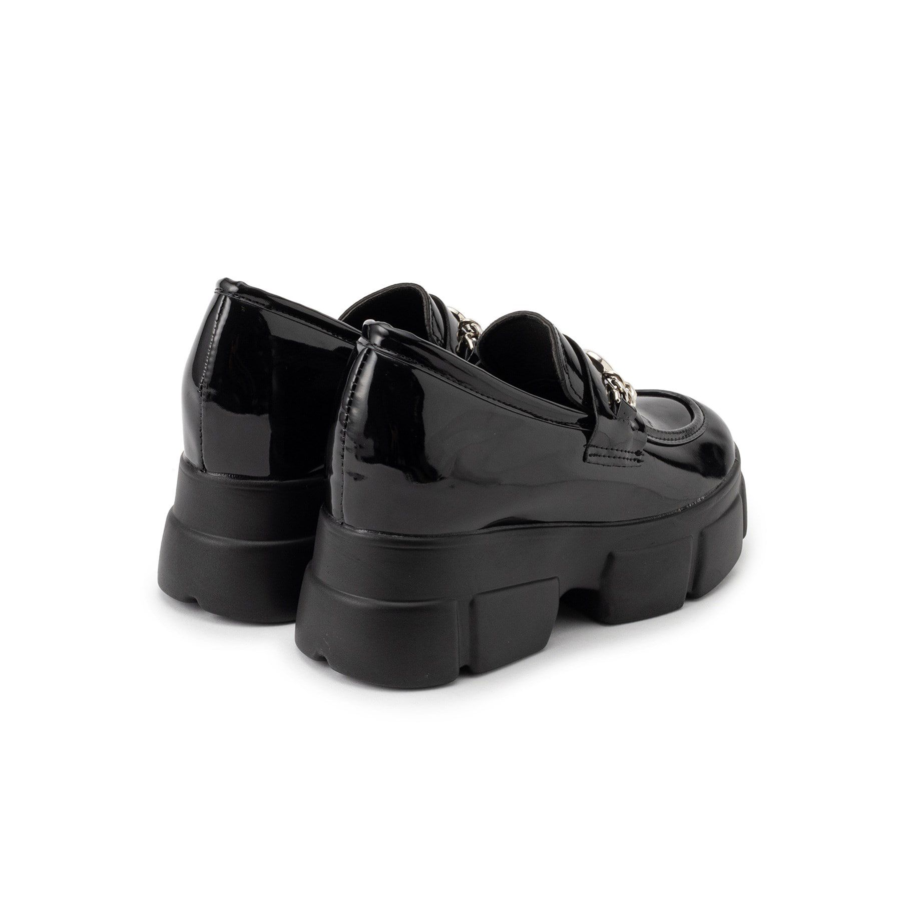 csT&P「厚底ハートチャーム付きローファーパンプス」|パンプス|