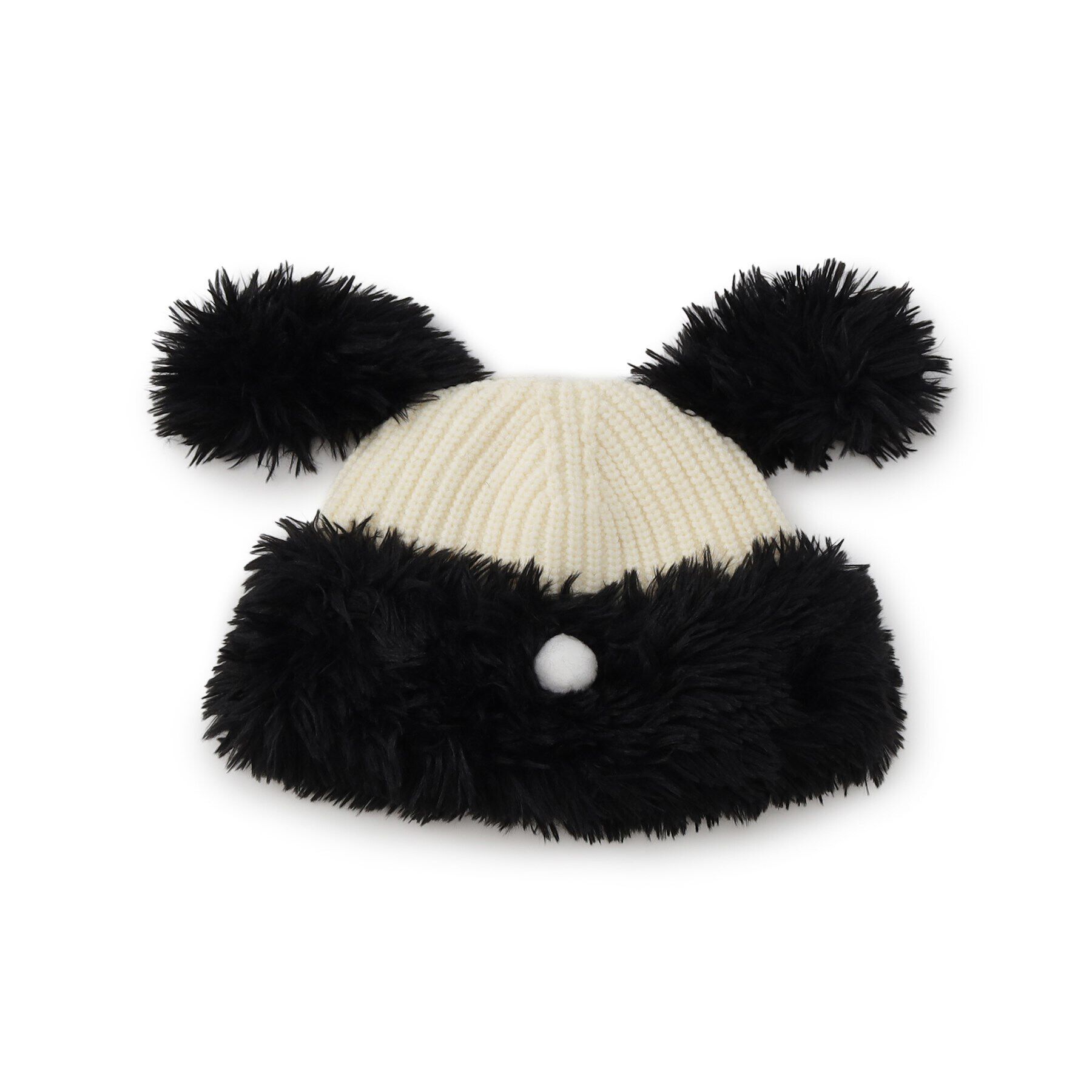 Grandedge「プードルニット帽」|ニット帽|ﾌﾞﾗｯｸ(919)