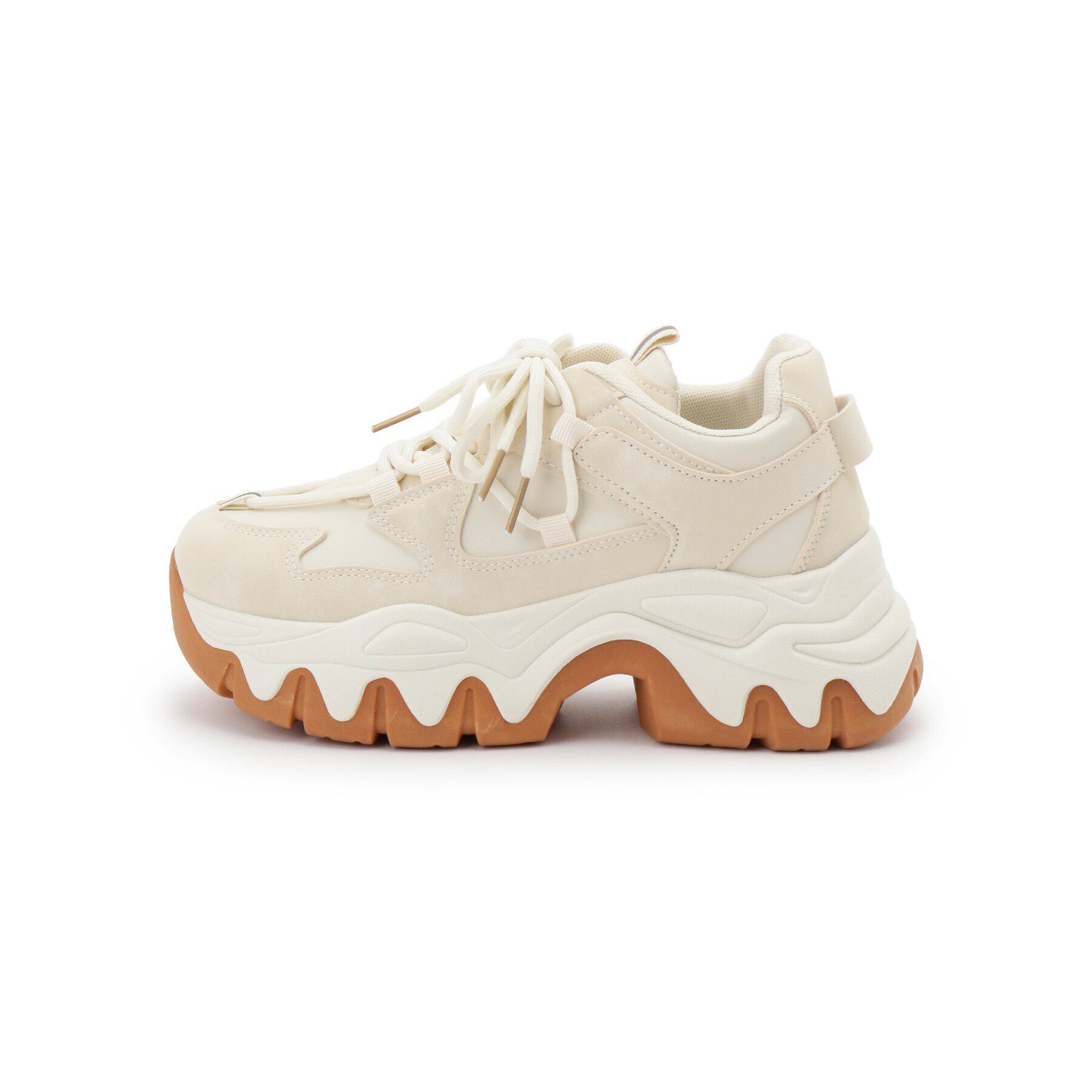 csT&P「厚底ダットカラーコンビスニーカー」|スニーカー|