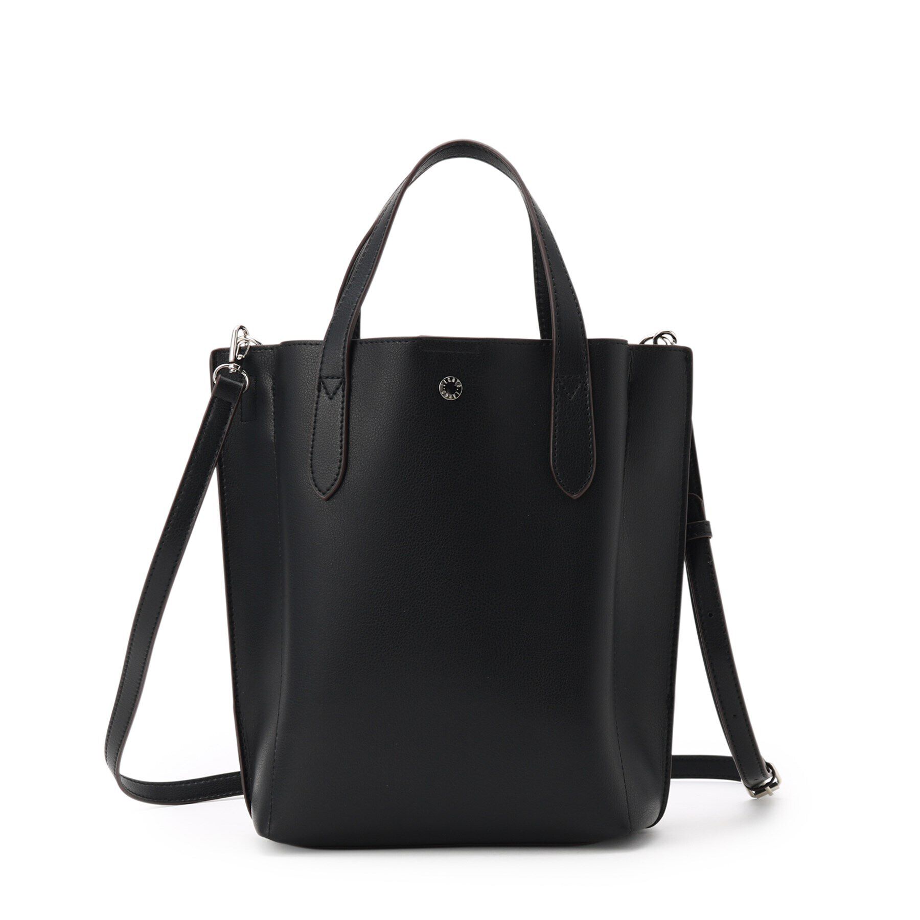 Ober Tashe「【かるいかばん】縦型2WAYトートバッグ」|トートバッグ|ブラック(019)