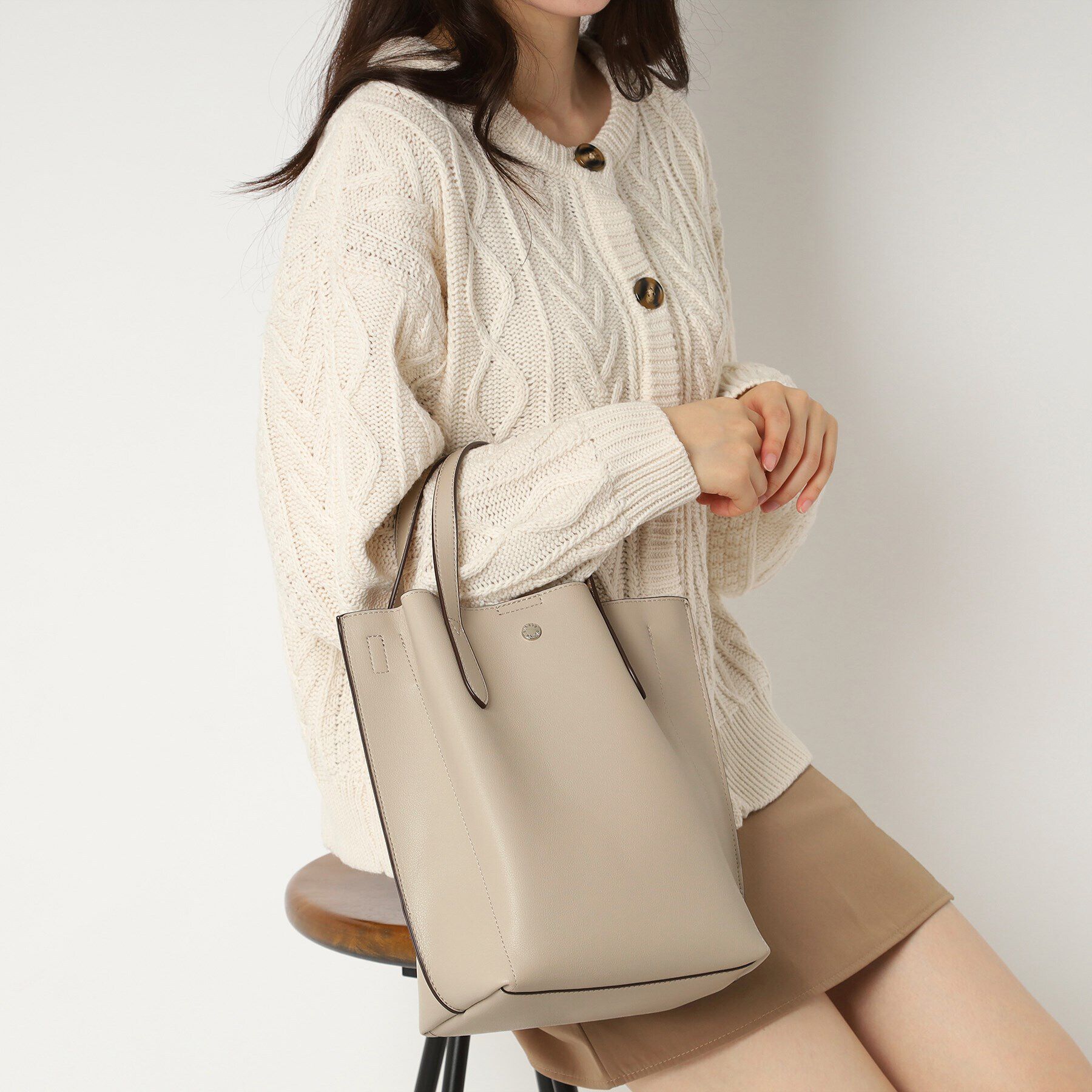 Ober Tashe「【かるいかばん】縦型2WAYトートバッグ」|トートバッグ|