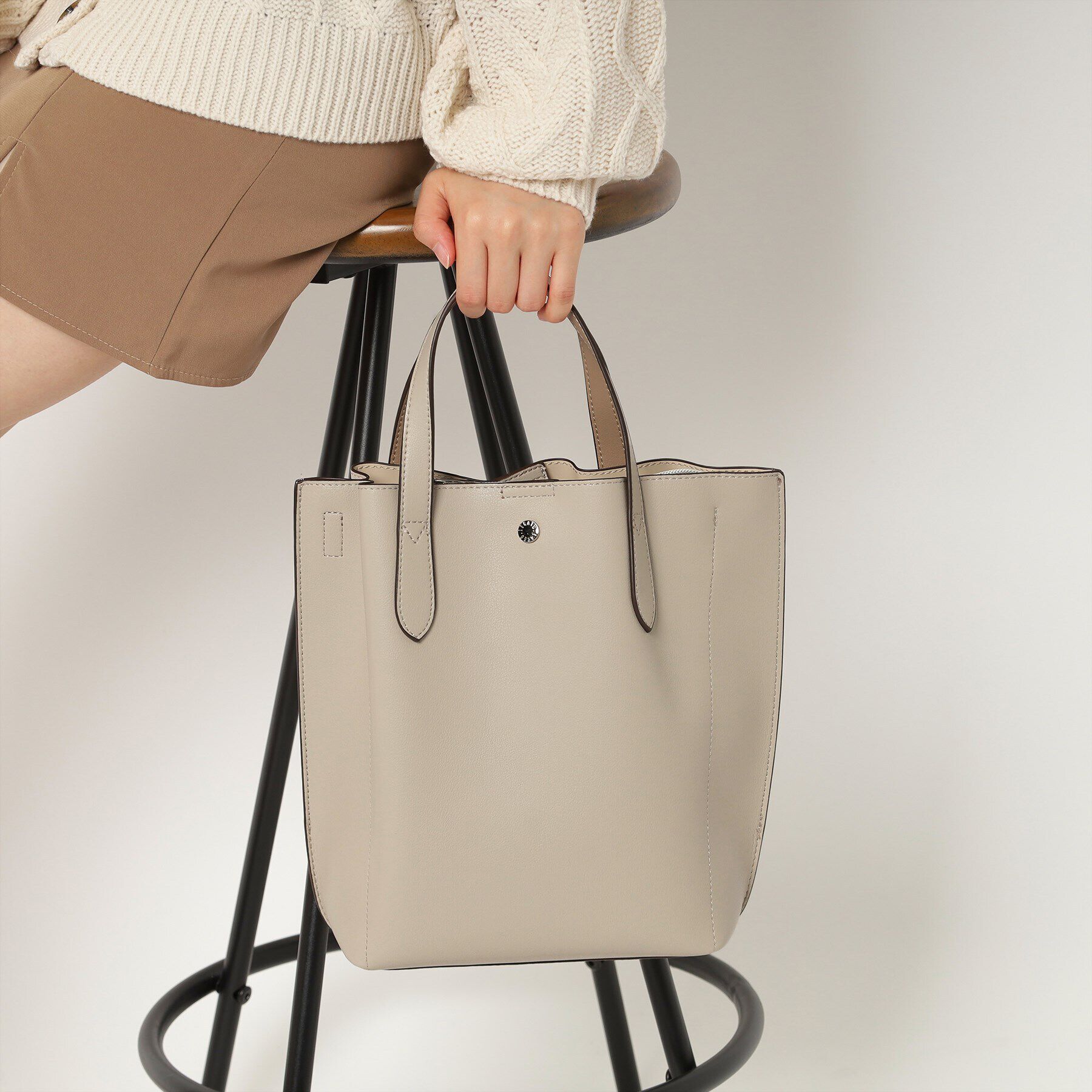 Ober Tashe「【かるいかばん】縦型2WAYトートバッグ」|トートバッグ|