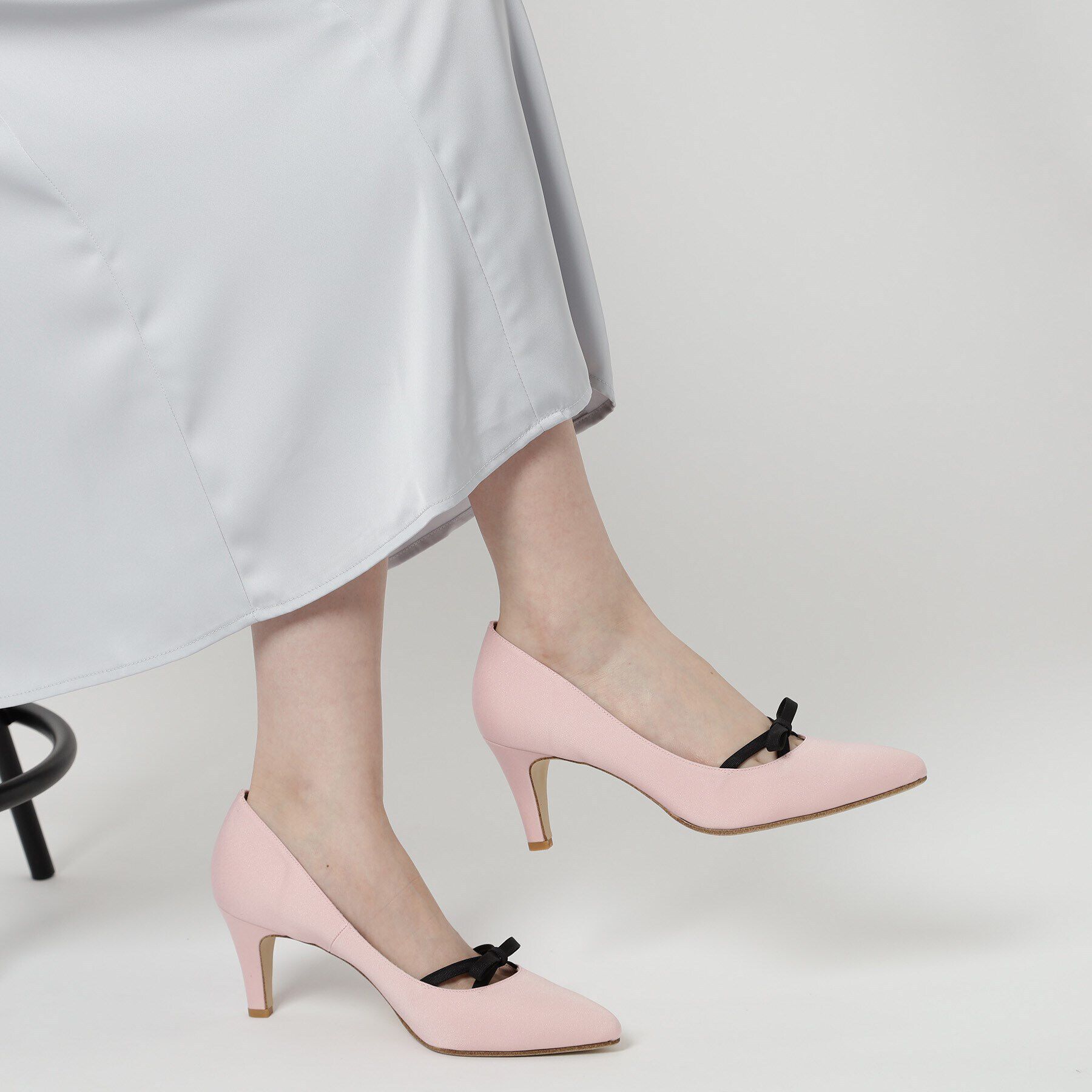 ESPERANZA「リボンポインテッドパンプス」|パンプス|