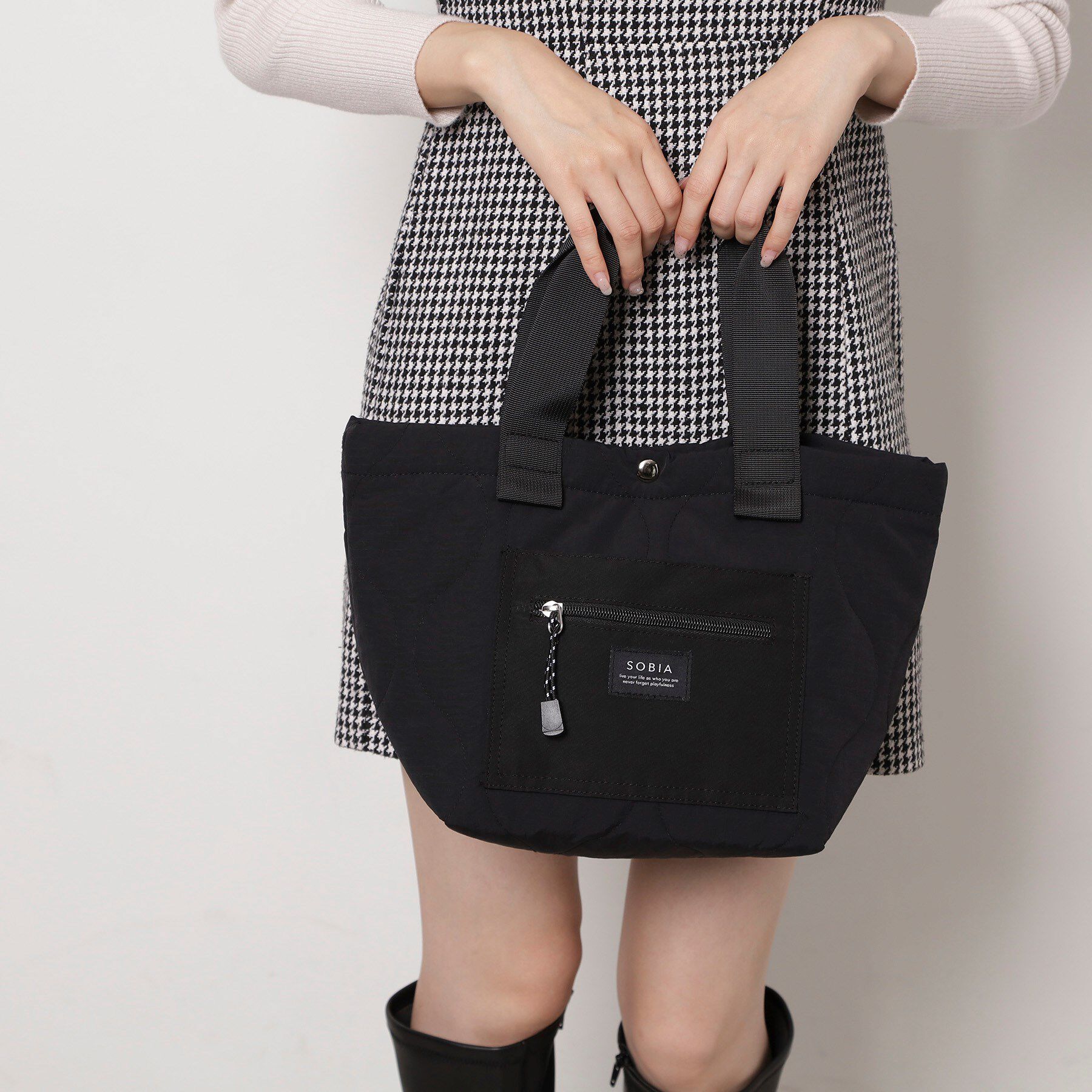 Ober Tashe「キルトプチバッグ」|トートバッグ|