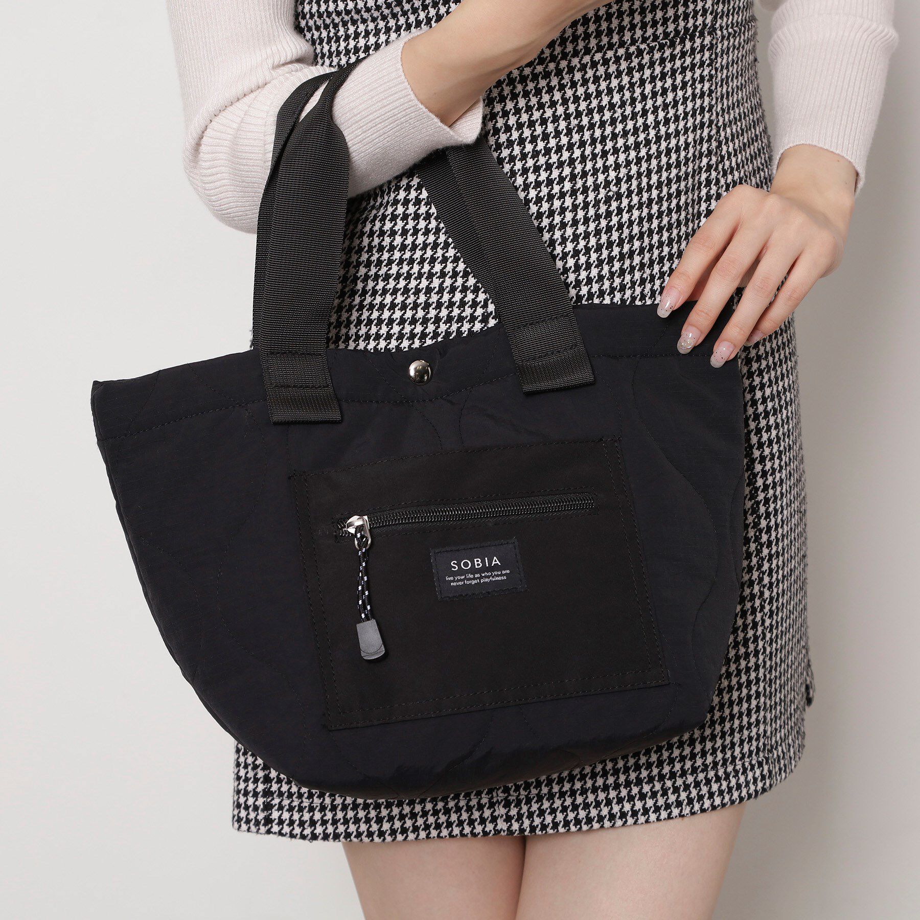 Ober Tashe「キルトプチバッグ」|トートバッグ|