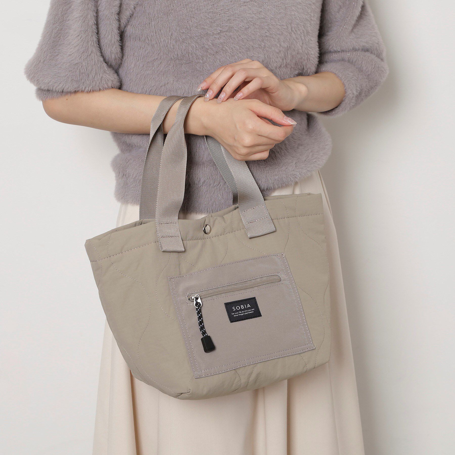 Ober Tashe「キルトプチバッグ」|トートバッグ|