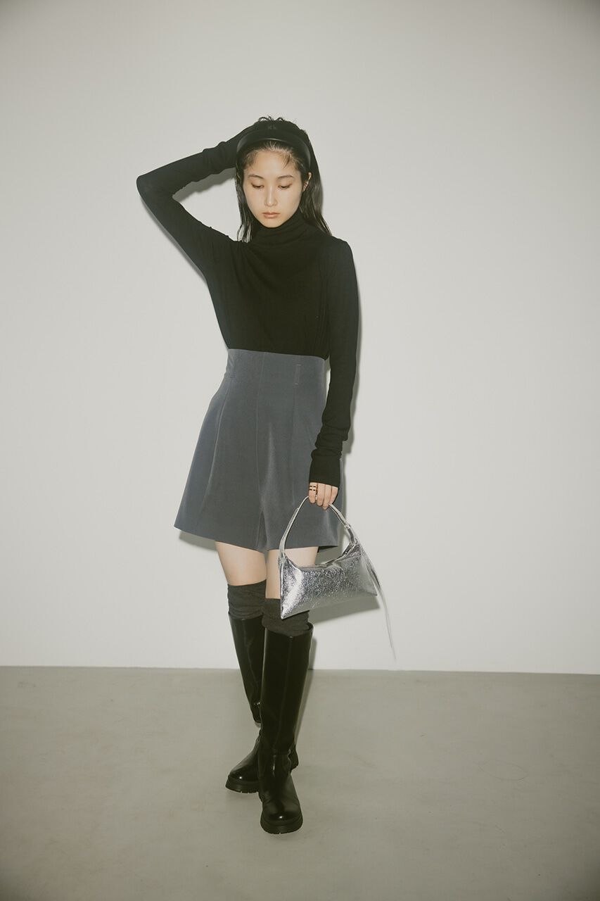 STYLEMIXER「ハイウエストフォルムショートパンツ」|その他|GRY