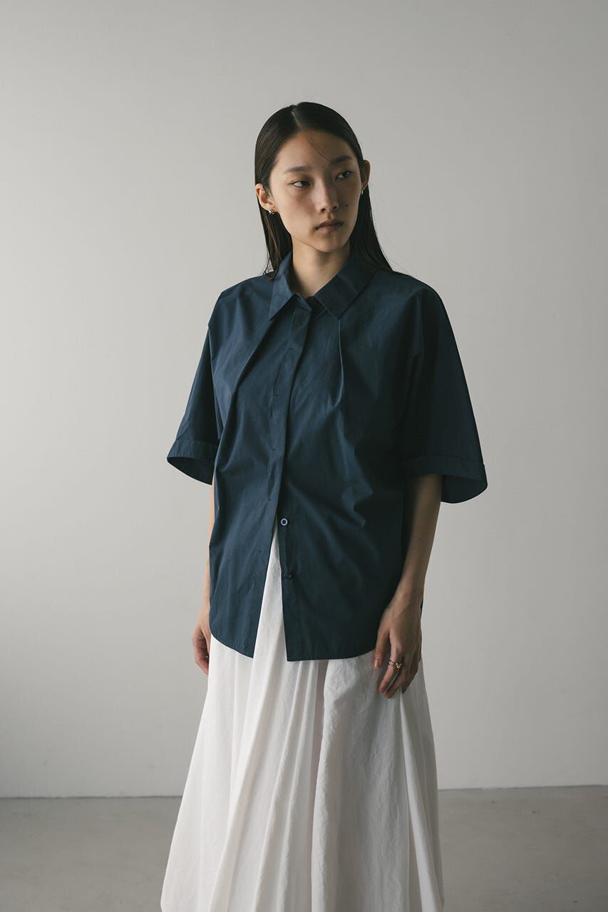 STYLEMIXER「ドルマンハーフスリーブシャツ」|シャツ・ブラウス|