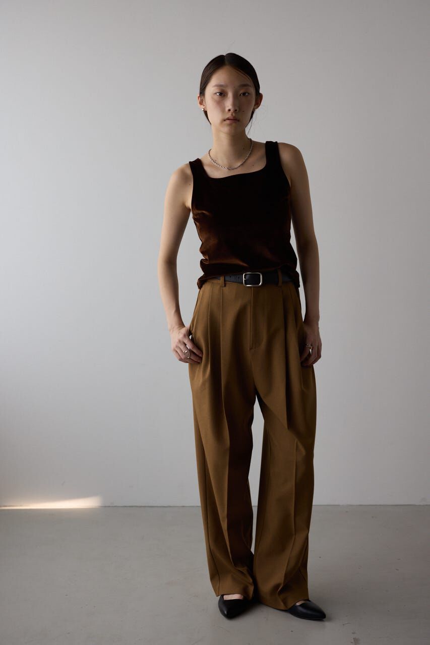 STYLEMIXER「3タックスラックスロング」|その他|L/BRN1