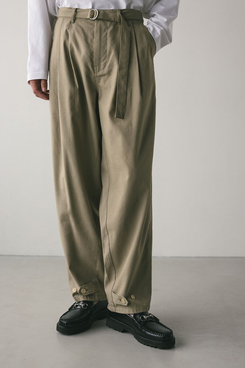 STYLEMIXER「フロントベルトタックイージーパンツ」|その他|L/KHA1