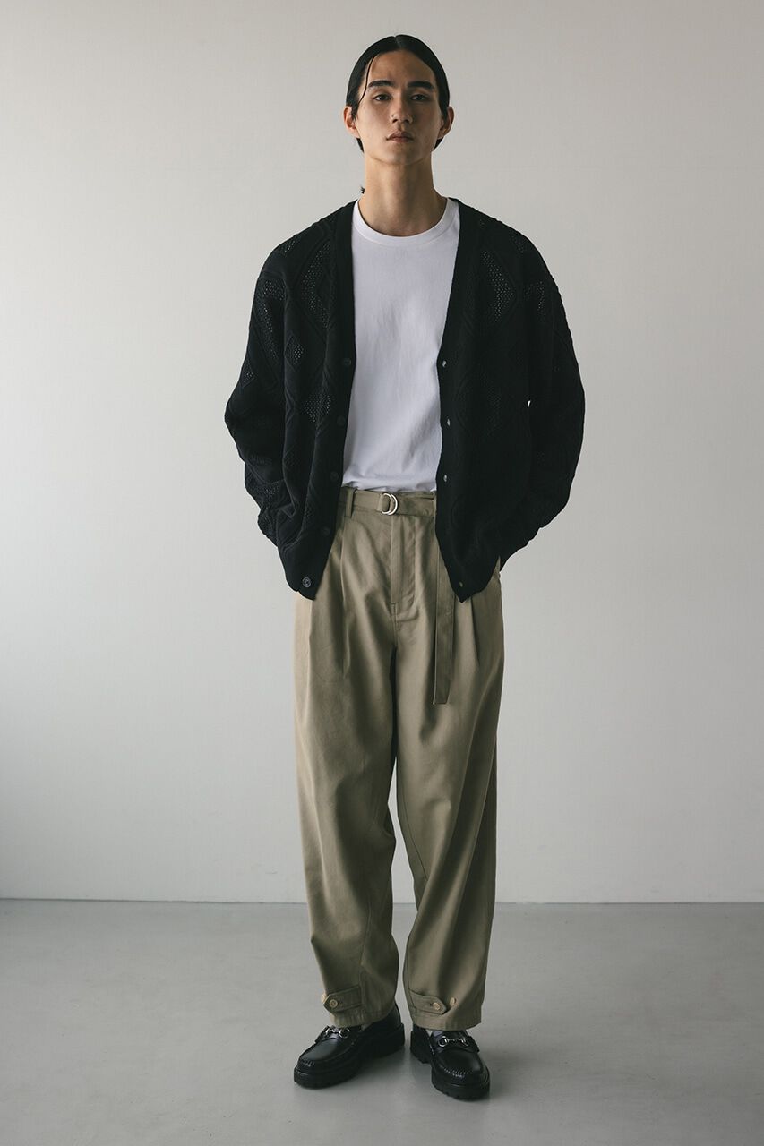STYLEMIXER「フロントベルトタックイージーパンツ」|その他|