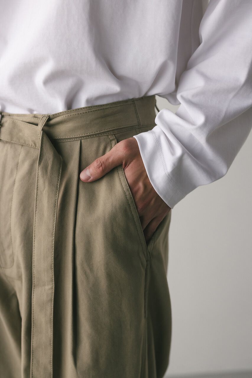 STYLEMIXER「フロントベルトタックイージーパンツ」|その他|