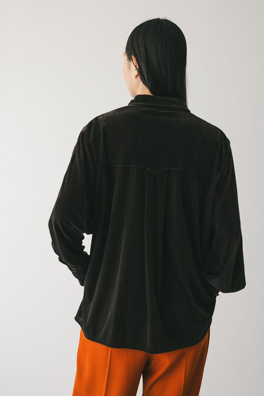 STYLEMIXER「ベロアルーズシャツ」|シャツ・ブラウス|