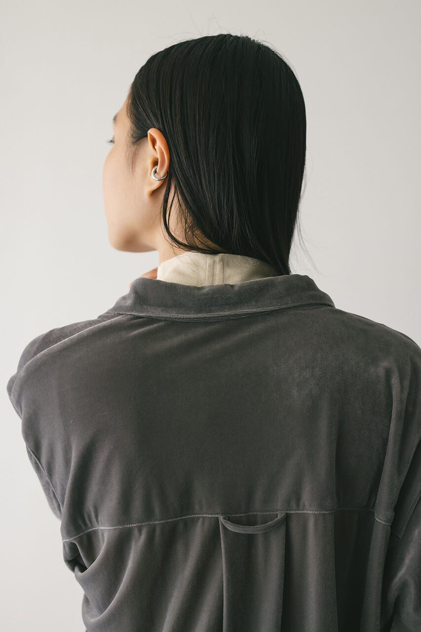 STYLEMIXER「ベロアルーズシャツ」|シャツ・ブラウス|