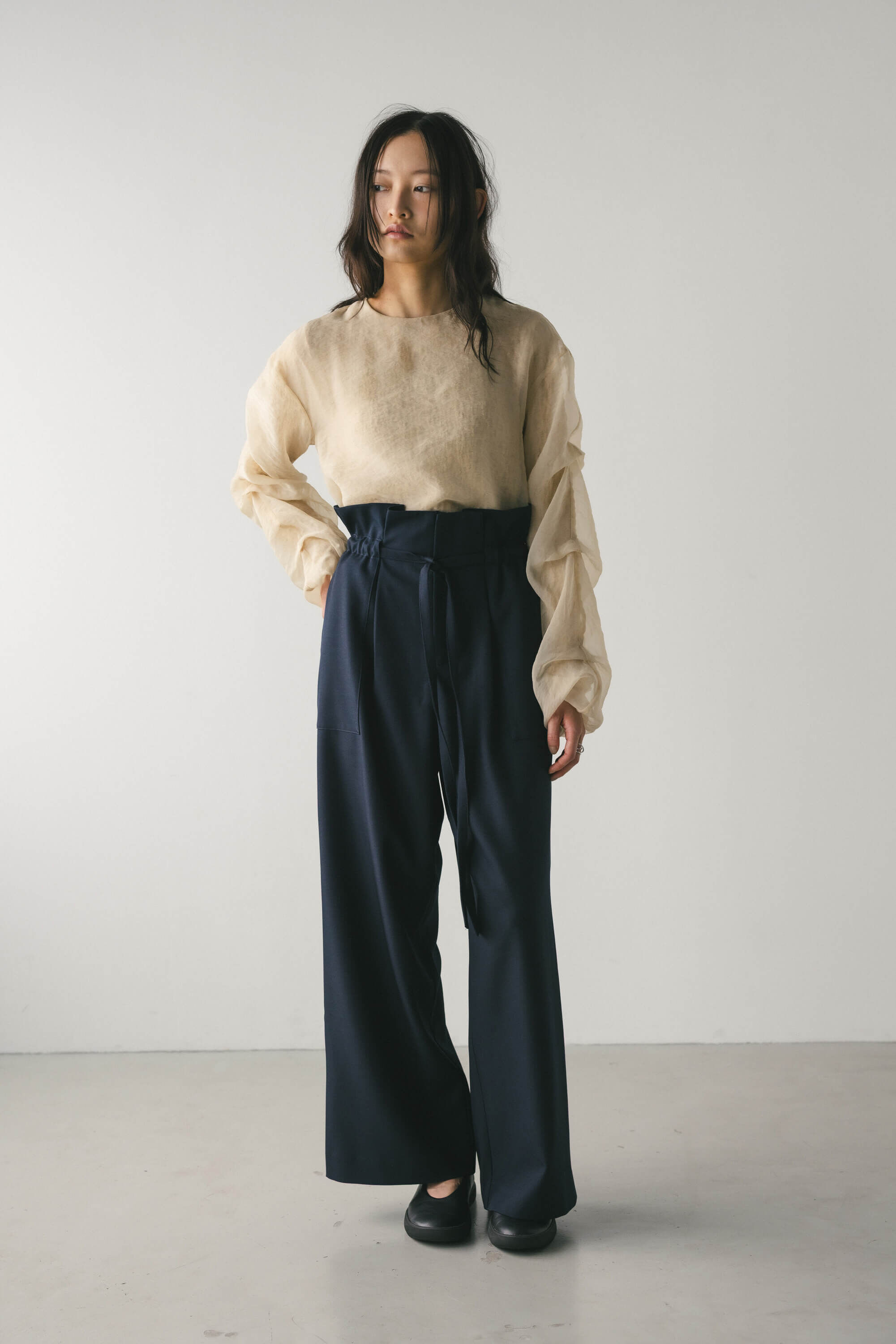 STYLEMIXER「シアーレイヤードトップ」|シャツ・ブラウス|