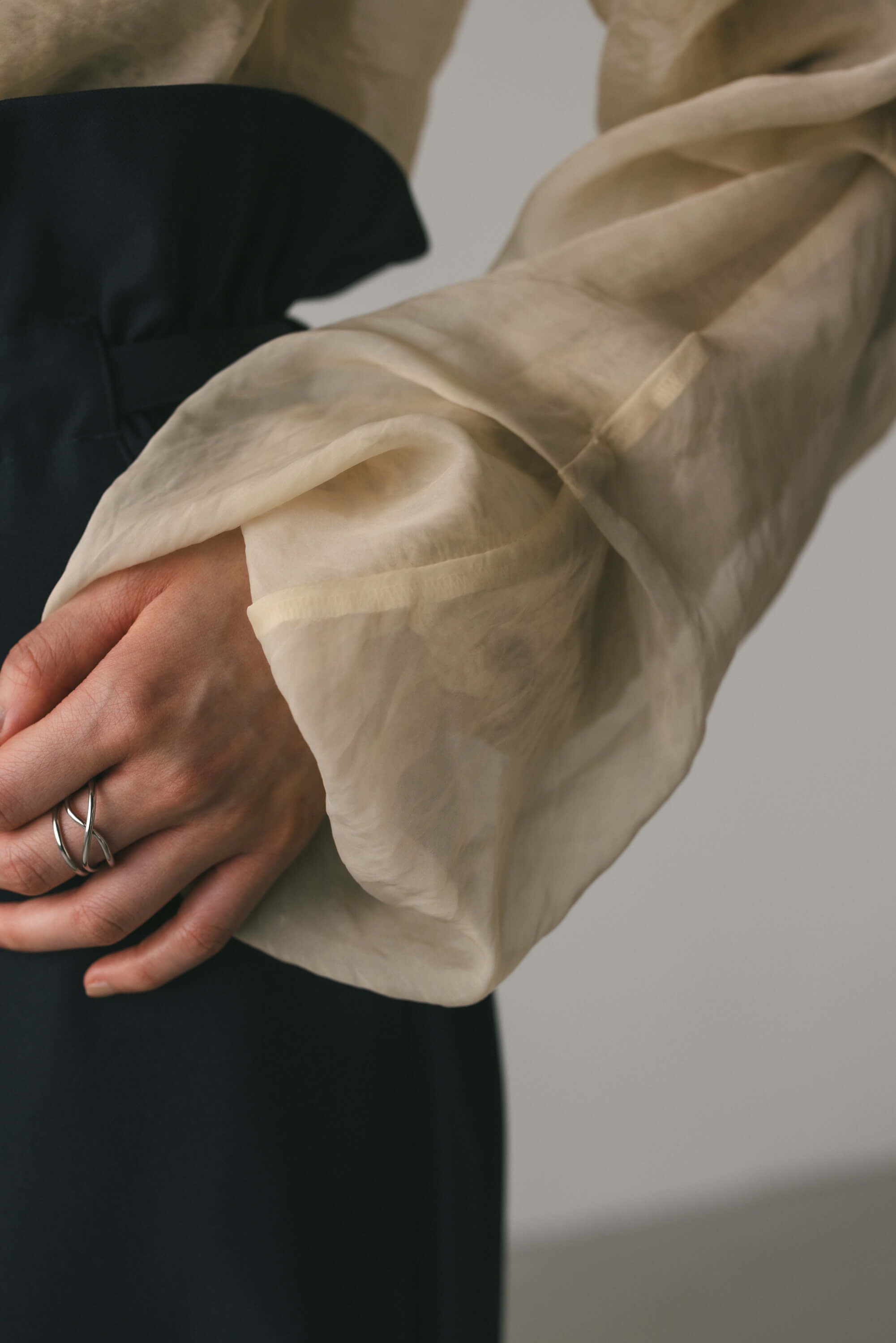 STYLEMIXER「シアーレイヤードトップ」|シャツ・ブラウス|