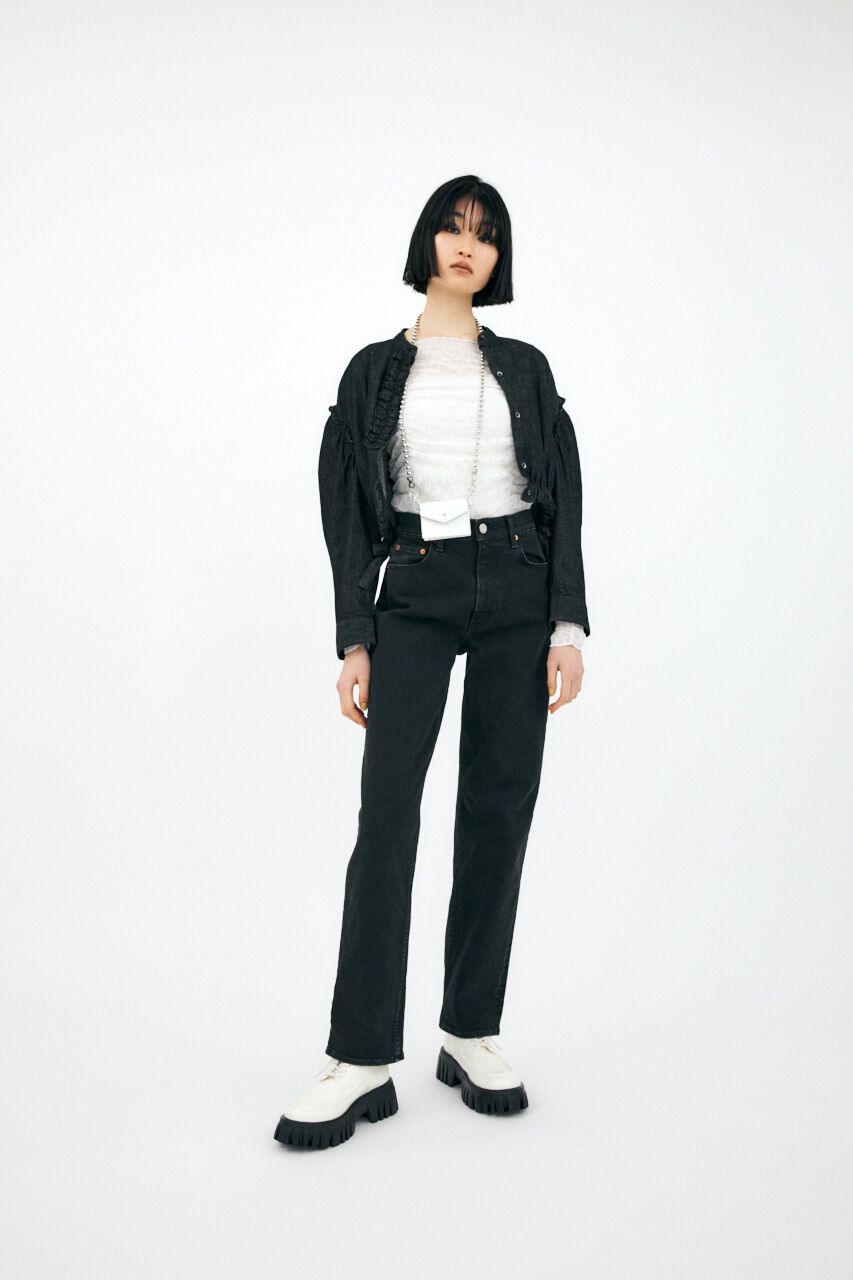 MOUSSY「PLAIN JEANS COLOR STRAIGHT」|デニム|