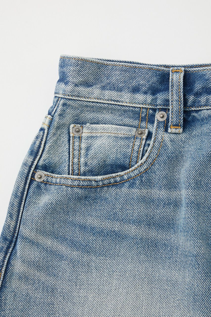 MOUSSY「FRINGE DENIM ミニスカート」|スカート|